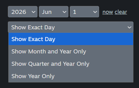 This new feature lets game devs choose to display when their game leaves Early Access.