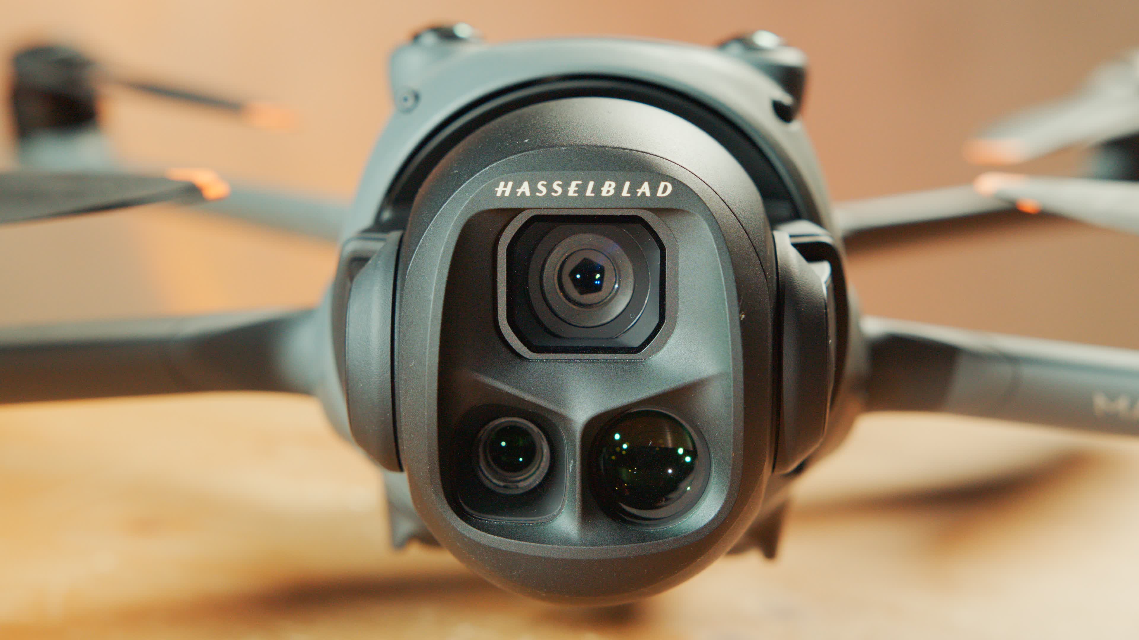 DJI's new triple camera system offers a 28mm main camera, 70mm telephoto and a 168mm telephoto. 