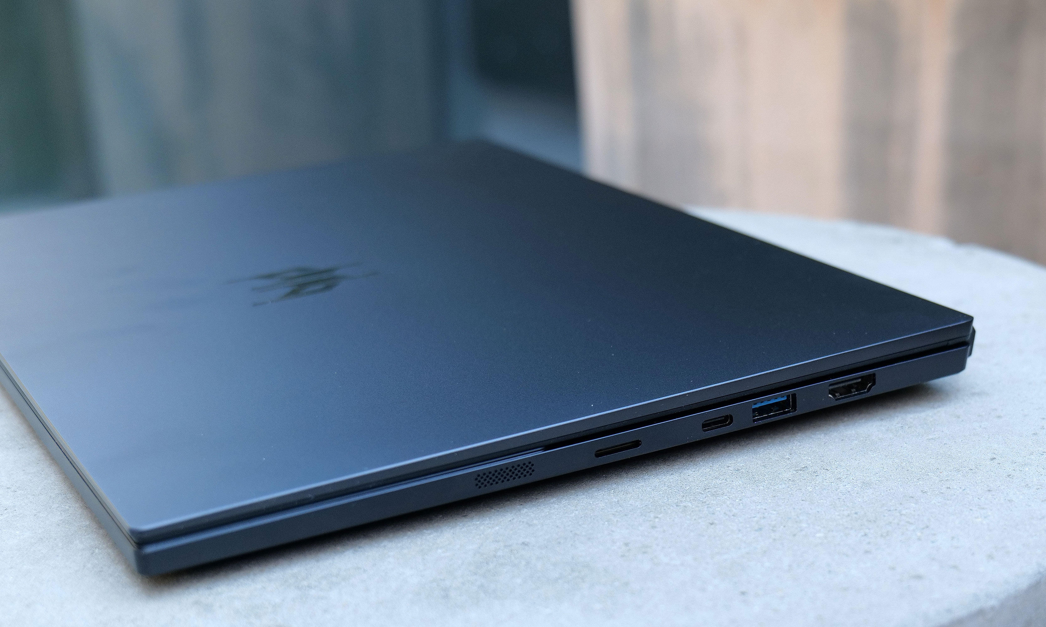 For a compact 14-inch system, the Acer Predator Triton 14 AI has a strong selection of ports including a microSD card reader, two USB-C jacks, two USB-A connectors and full-size HDMI 2.1 .