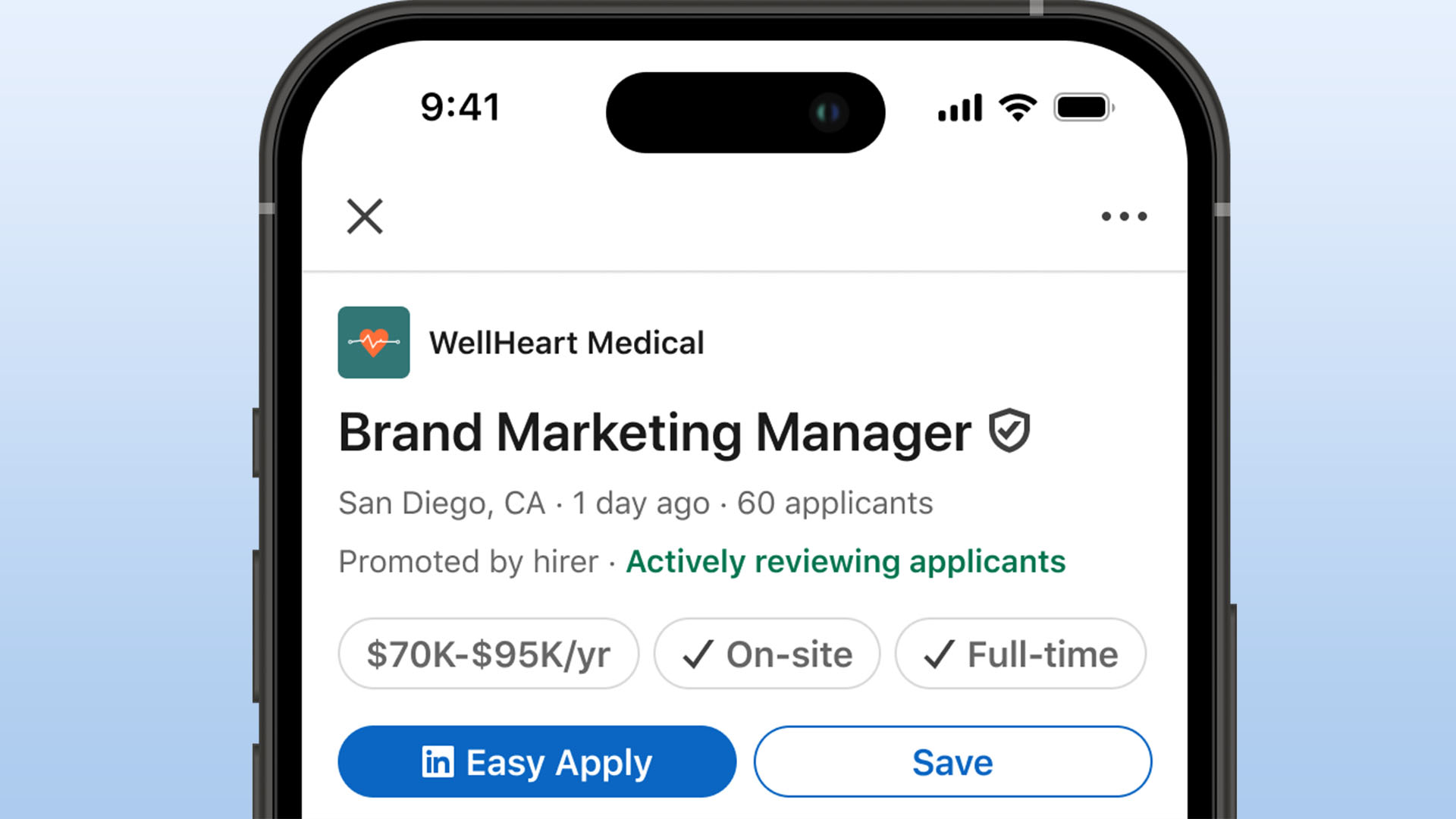 LinkedIn will indicate when a hirer is reviewing applications.