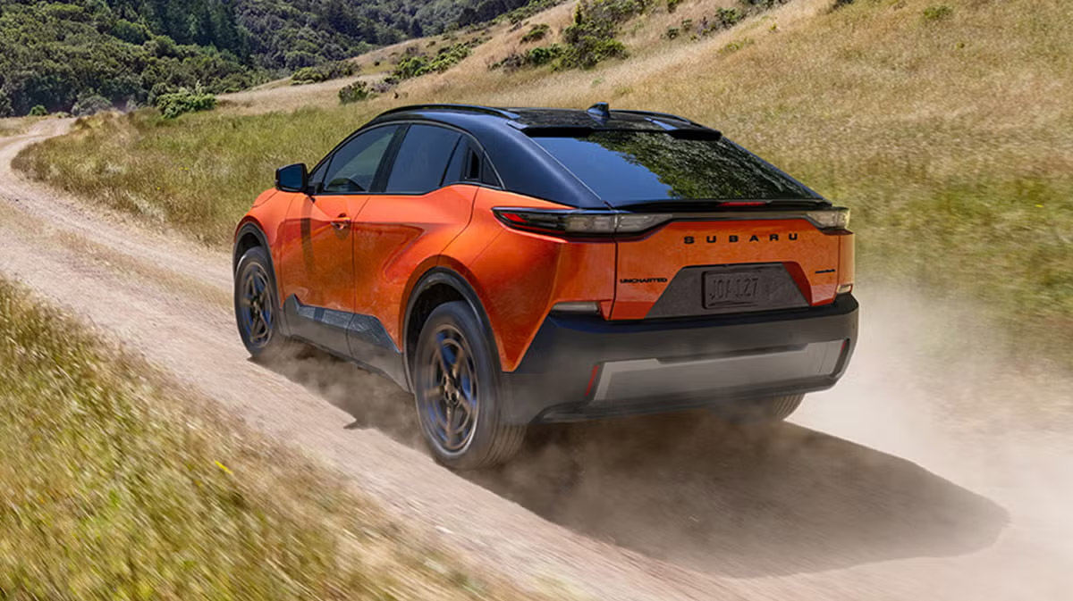 Subaru's 300-mile-range Uncharted is a near clone of Toyota's CH-R EV