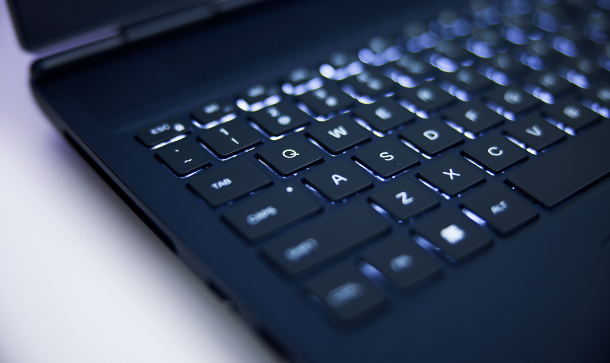 A keyboard.