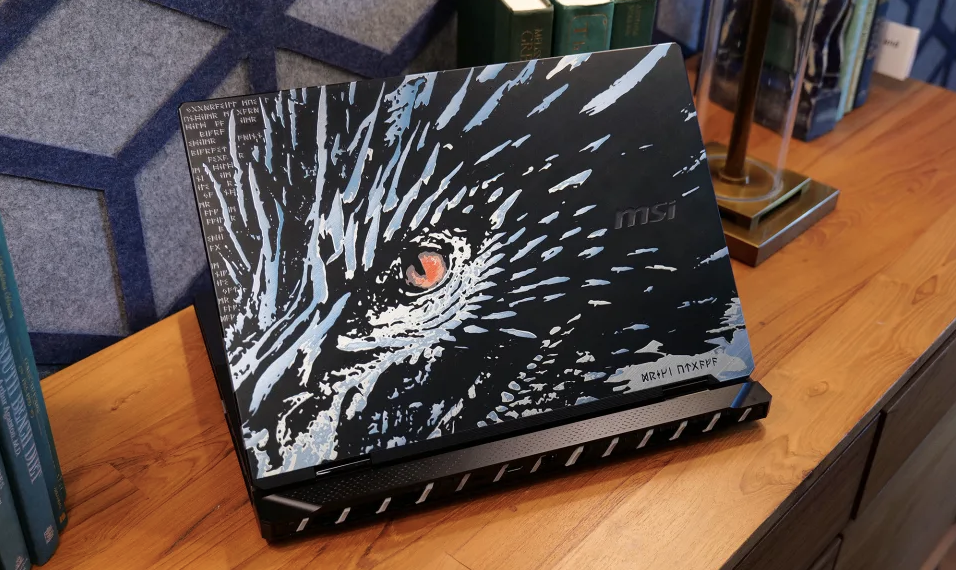 A cool laptop.
