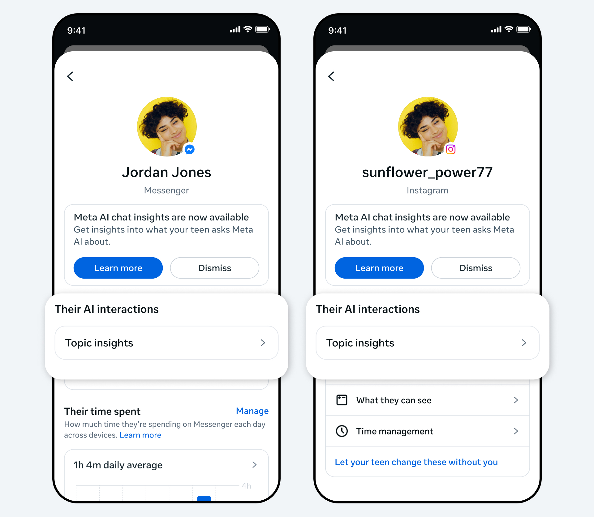 Meta will allow parents to look at the conversation topics kids use when talking to an AI