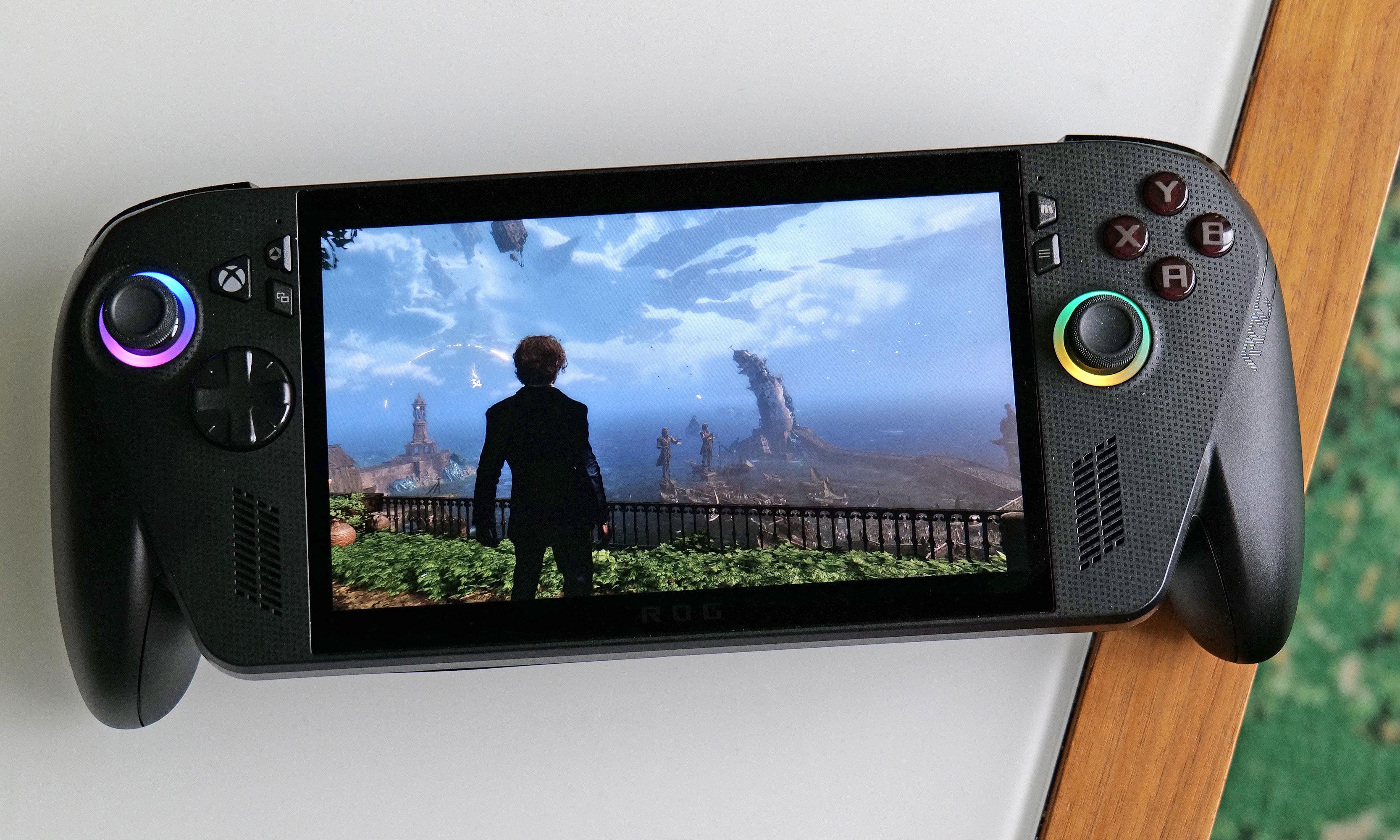 Unless you are very picky about contrast and color saturation, it's hard to find a ton of faults with the ASUS ROG Xbox Ally X's 7-inch FHD IPS display. 