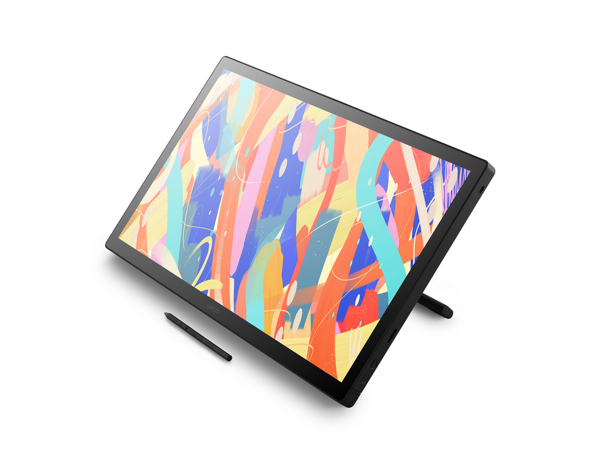Wacom's Cintiq 24 comes with a more versatile stand with more viewing angles than the Cintiq 16.