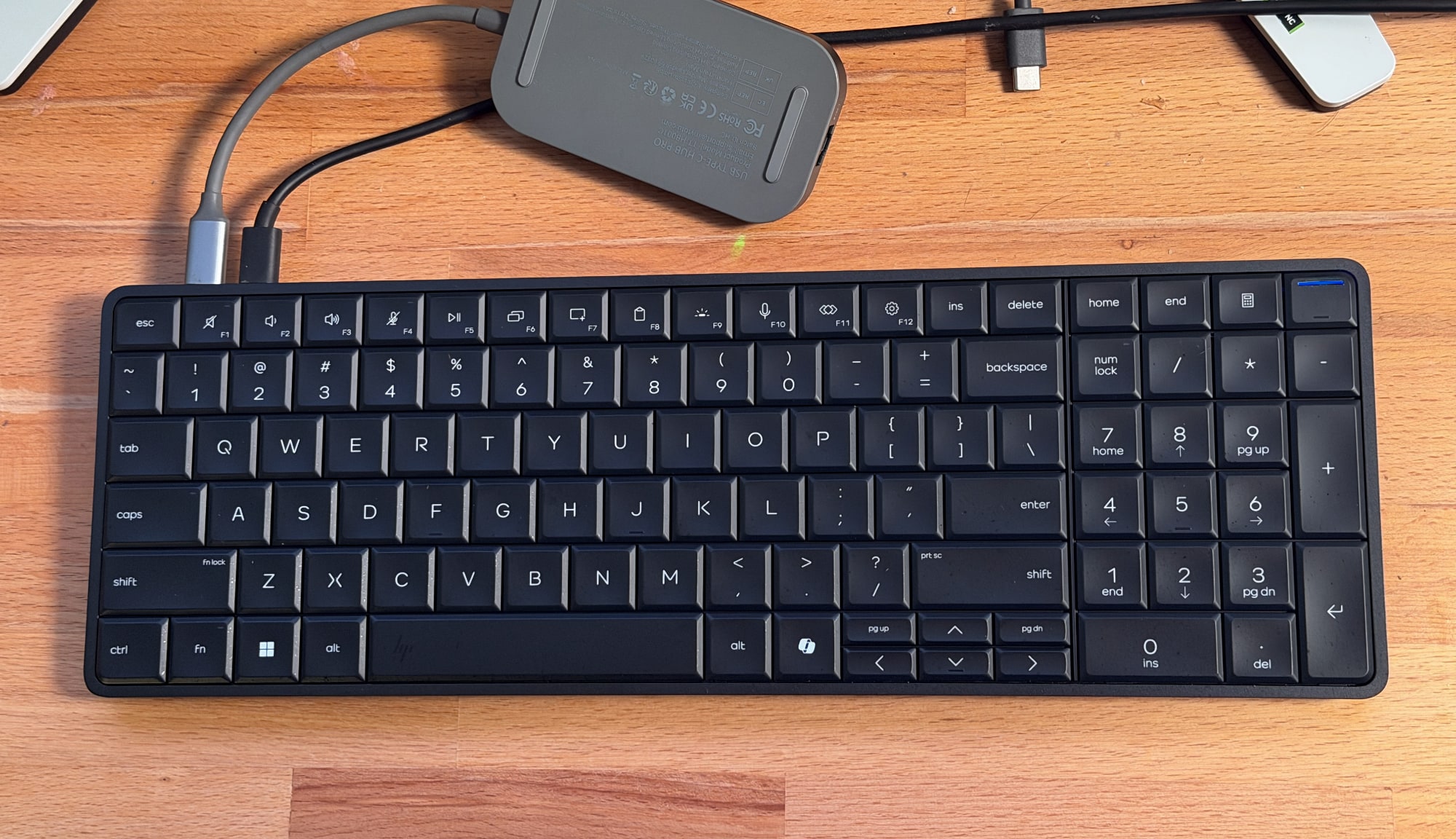 HP EliteBoard keyboard PC.