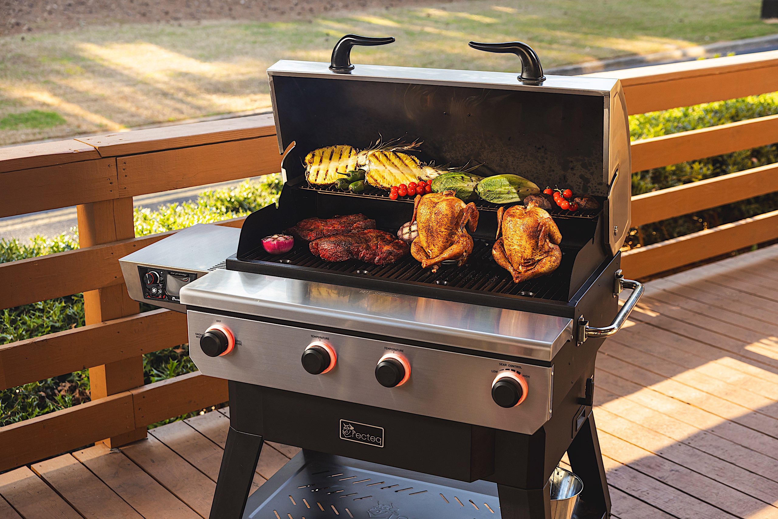 Recteq designed X-Fire Pro two do everything a gas grill can without making a gas grill. 
