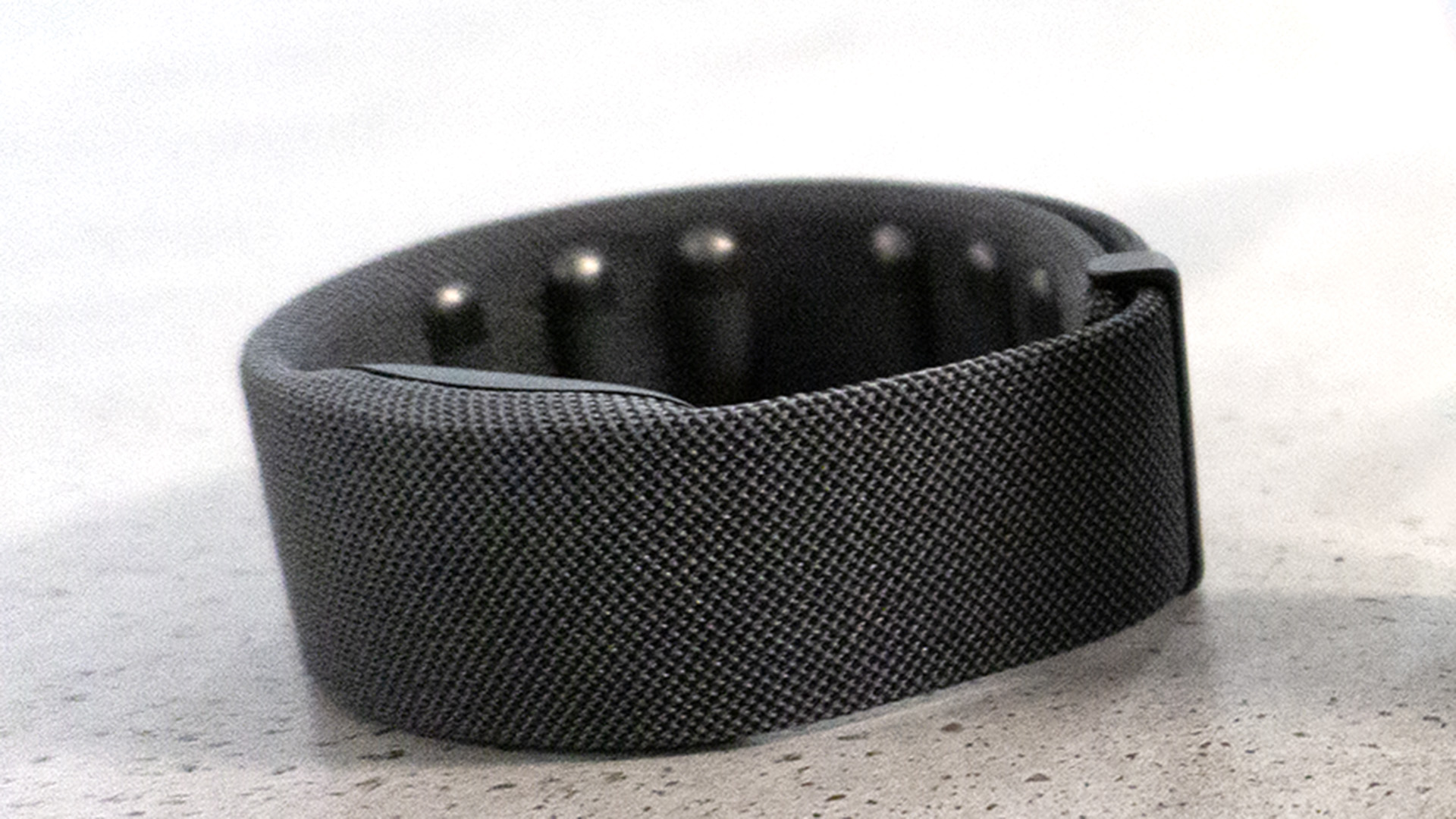 The EMG wristband that's part of the Orion prototype.