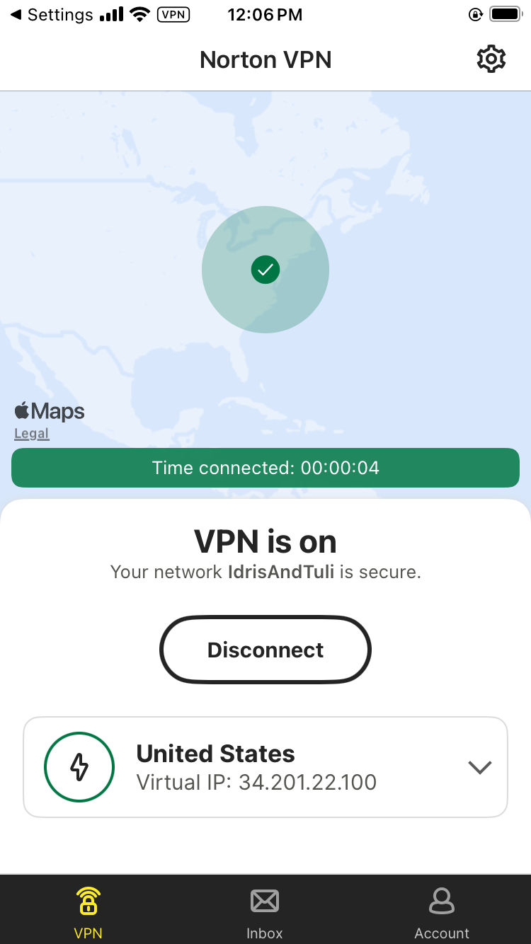 ios app norton vpn