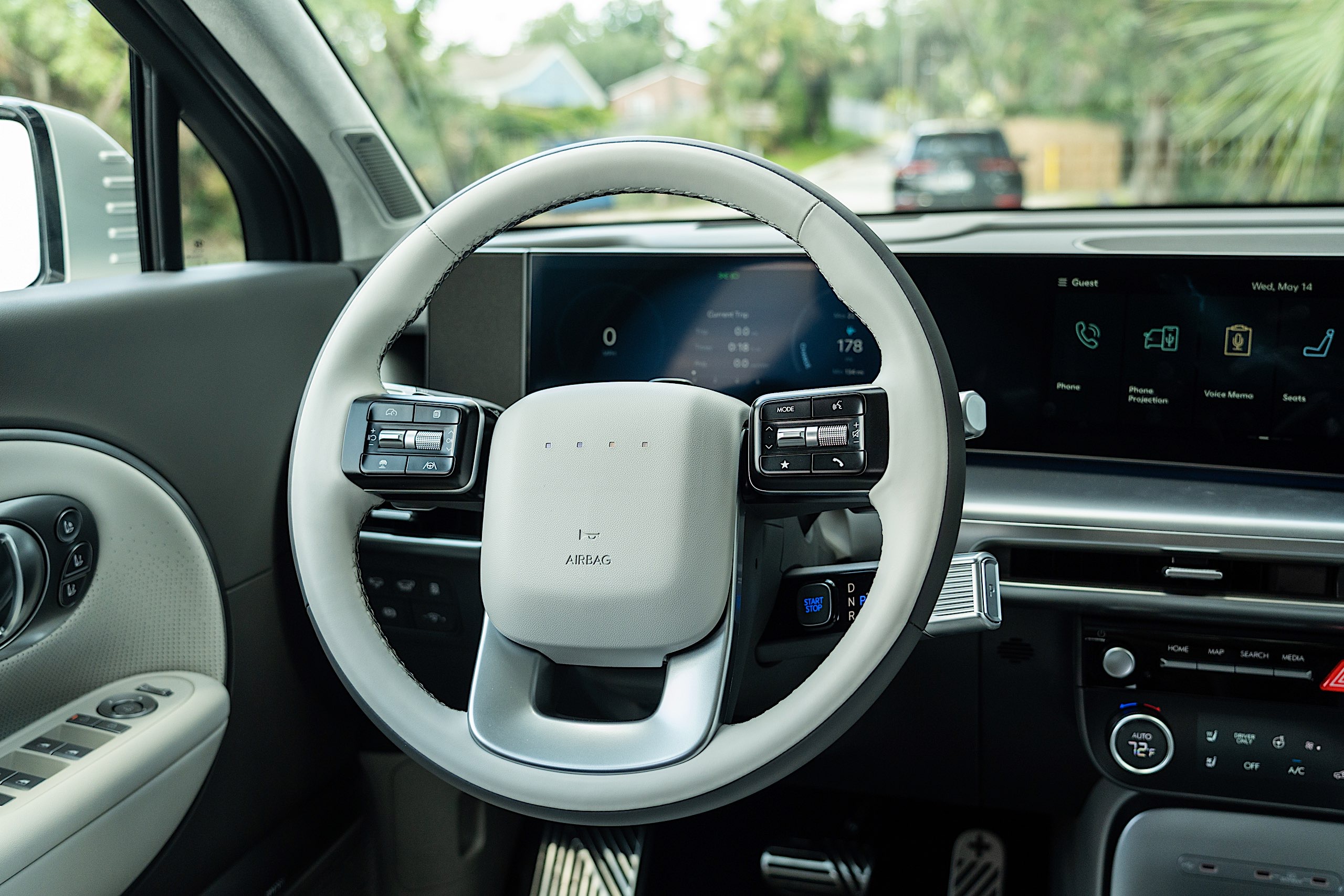 The Ioniq 9 features some lovely styling touches, subtle RGB LED mood lighting and generally nice-feeling surfaces