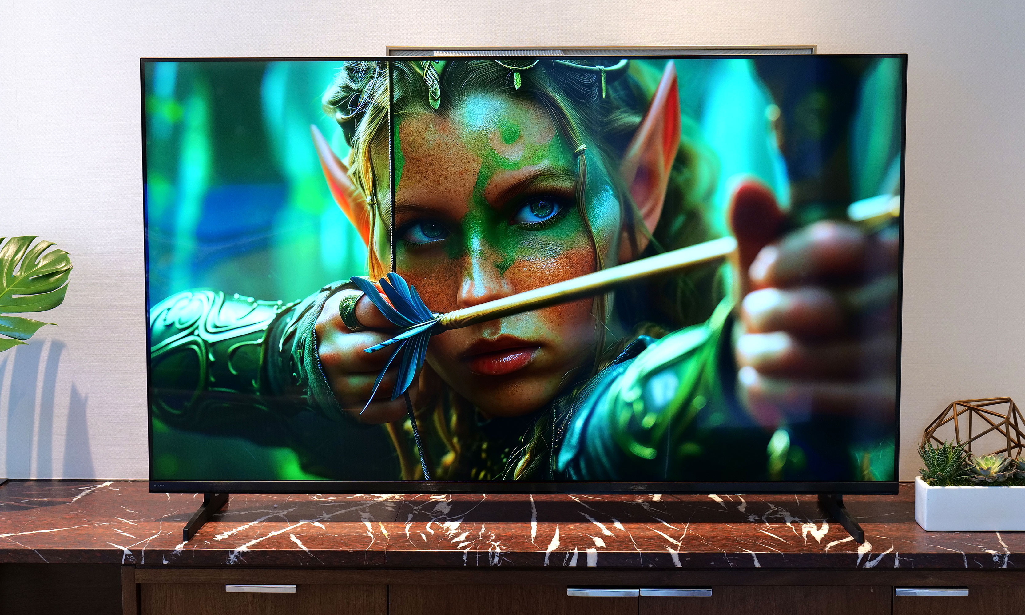 The 2025 Sony Bravia 2 II features a new direct lit LED panel instead of the edge-lit display used on the previous model. 