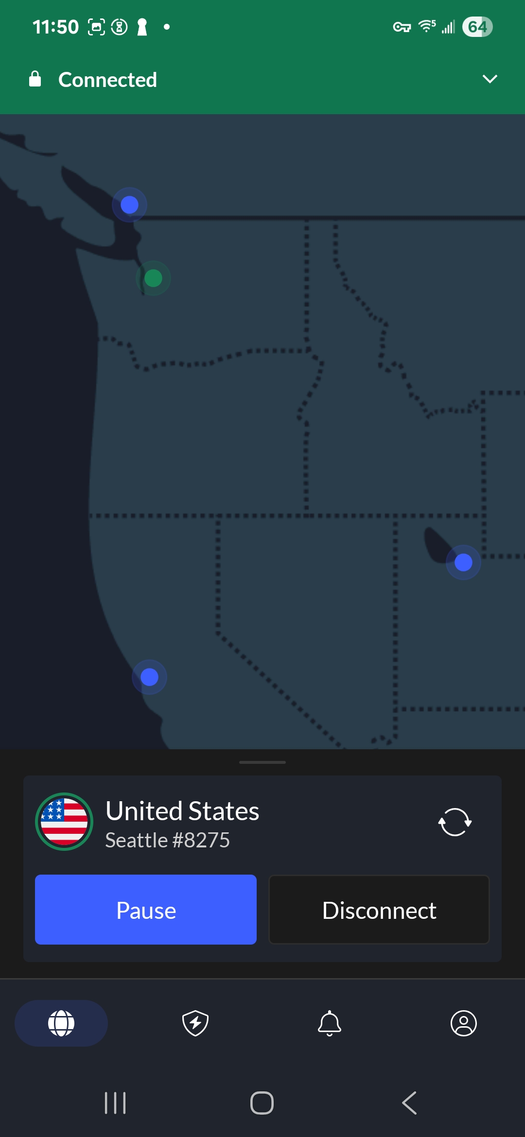 NordVPN Western US servers