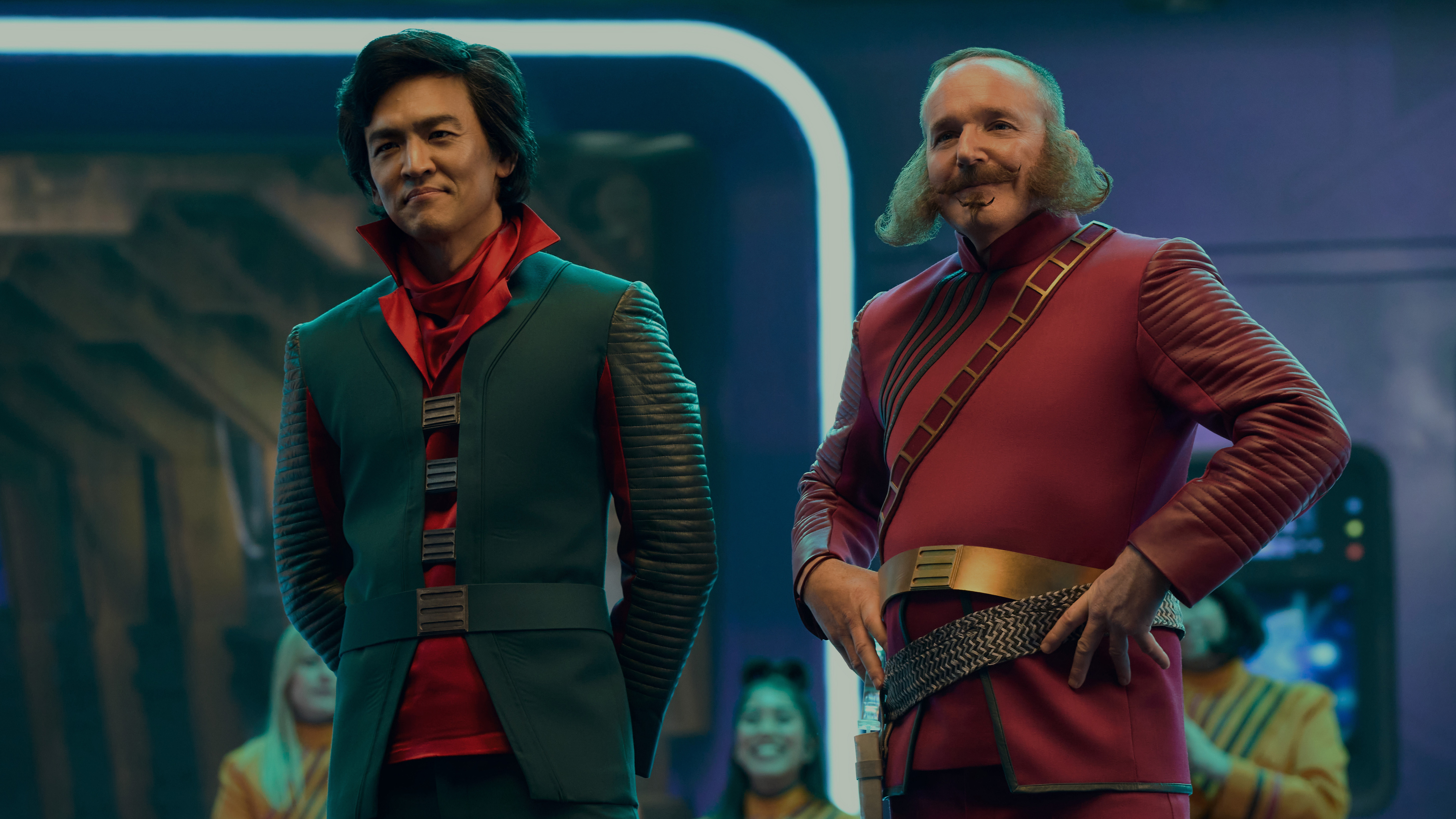 John Cho in the story-within-a-story