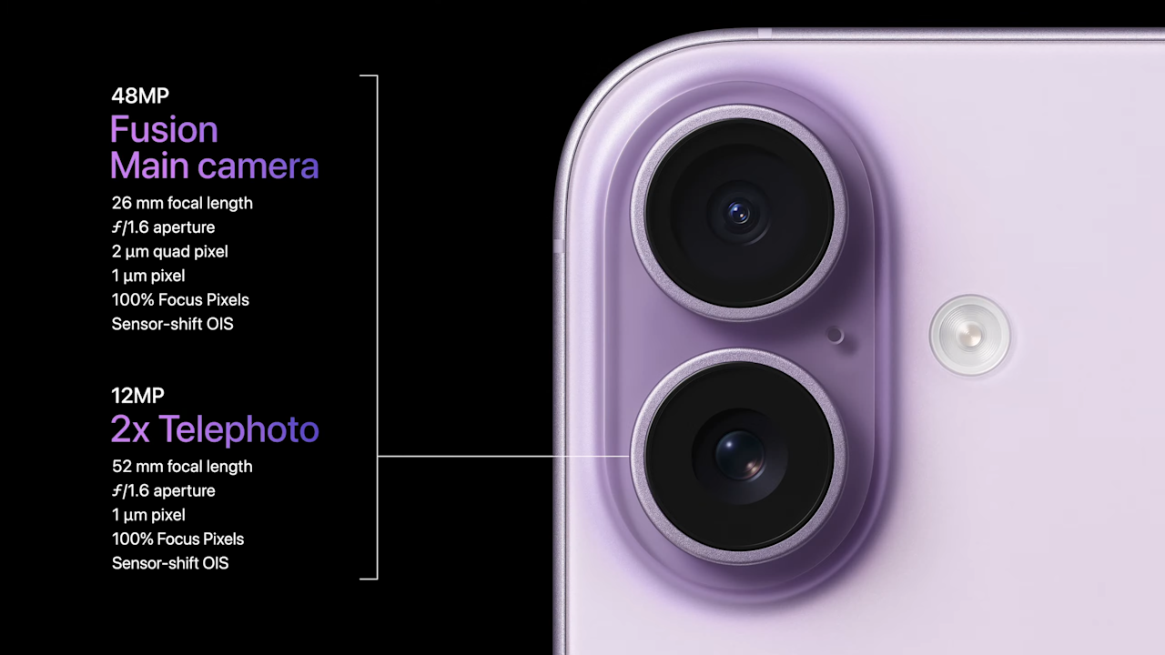 iPhone 17 camera system