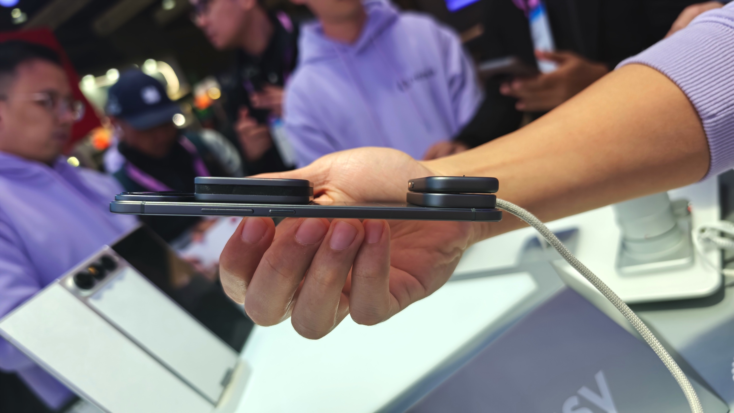 Tecno's modular concept phone at MWC 2026