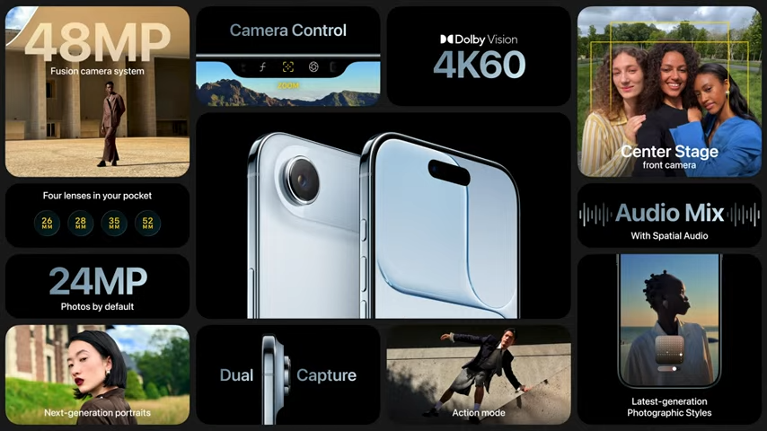 iPhone Air spec sheet