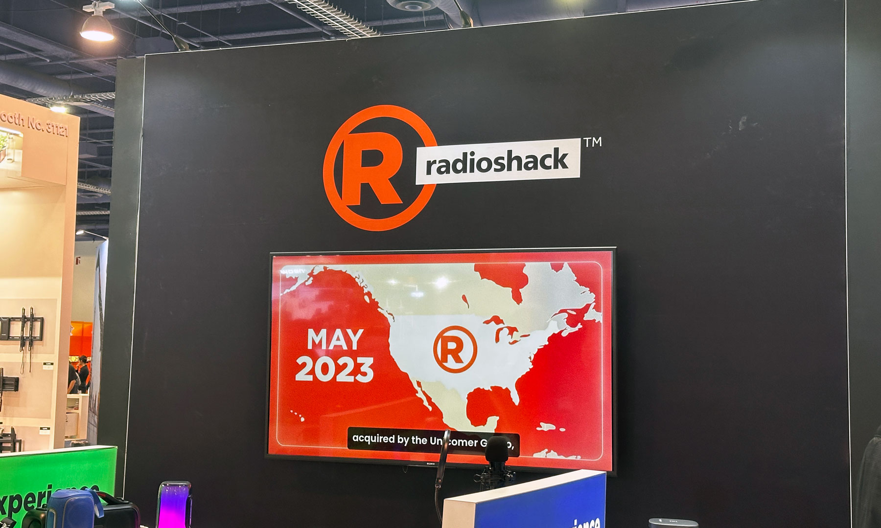 Images of various booths from the Central and South halls at CES 2025.