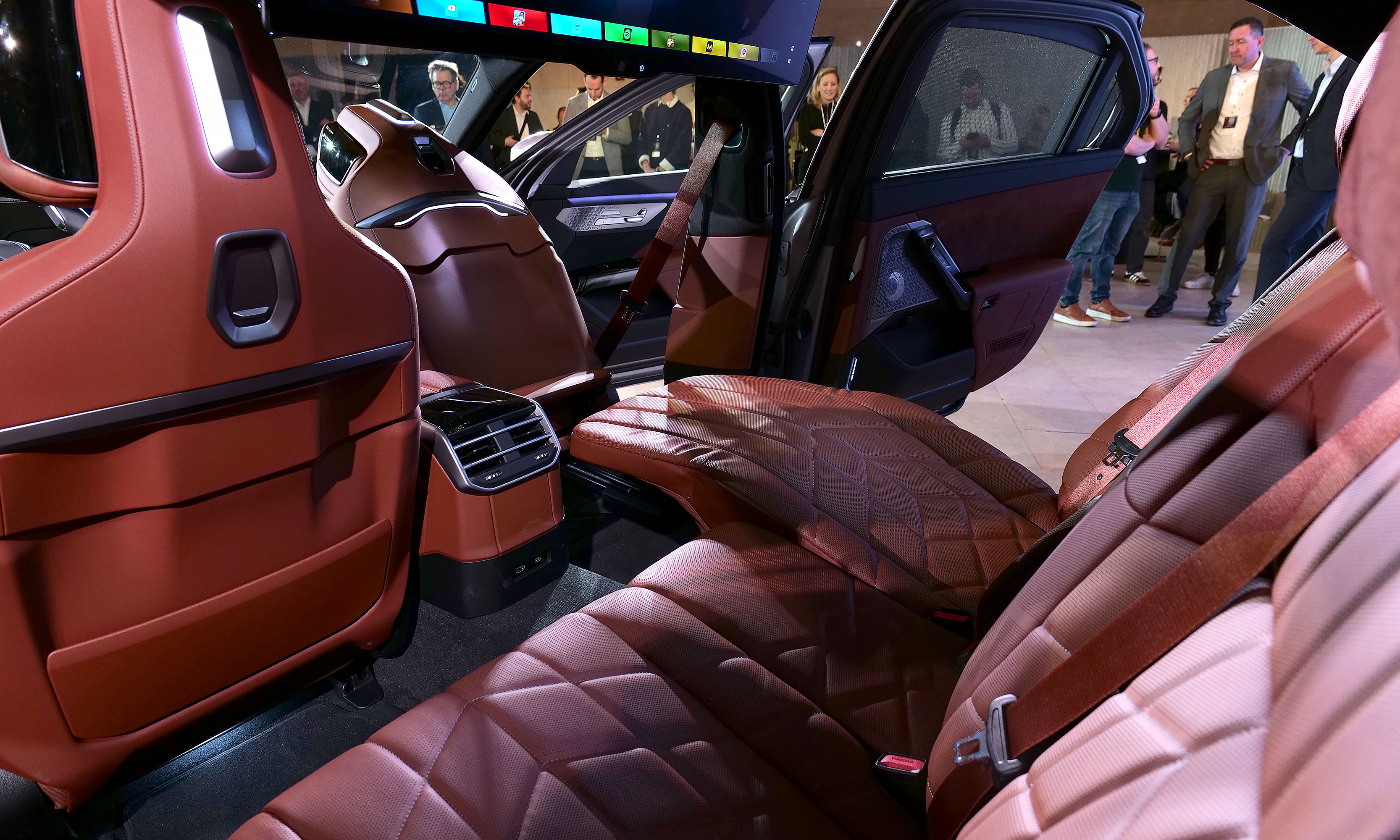 The lap of luxury.