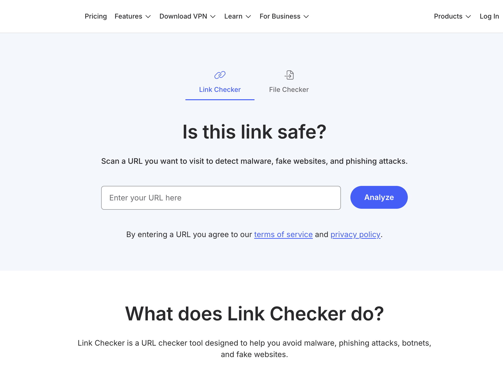 URL checker