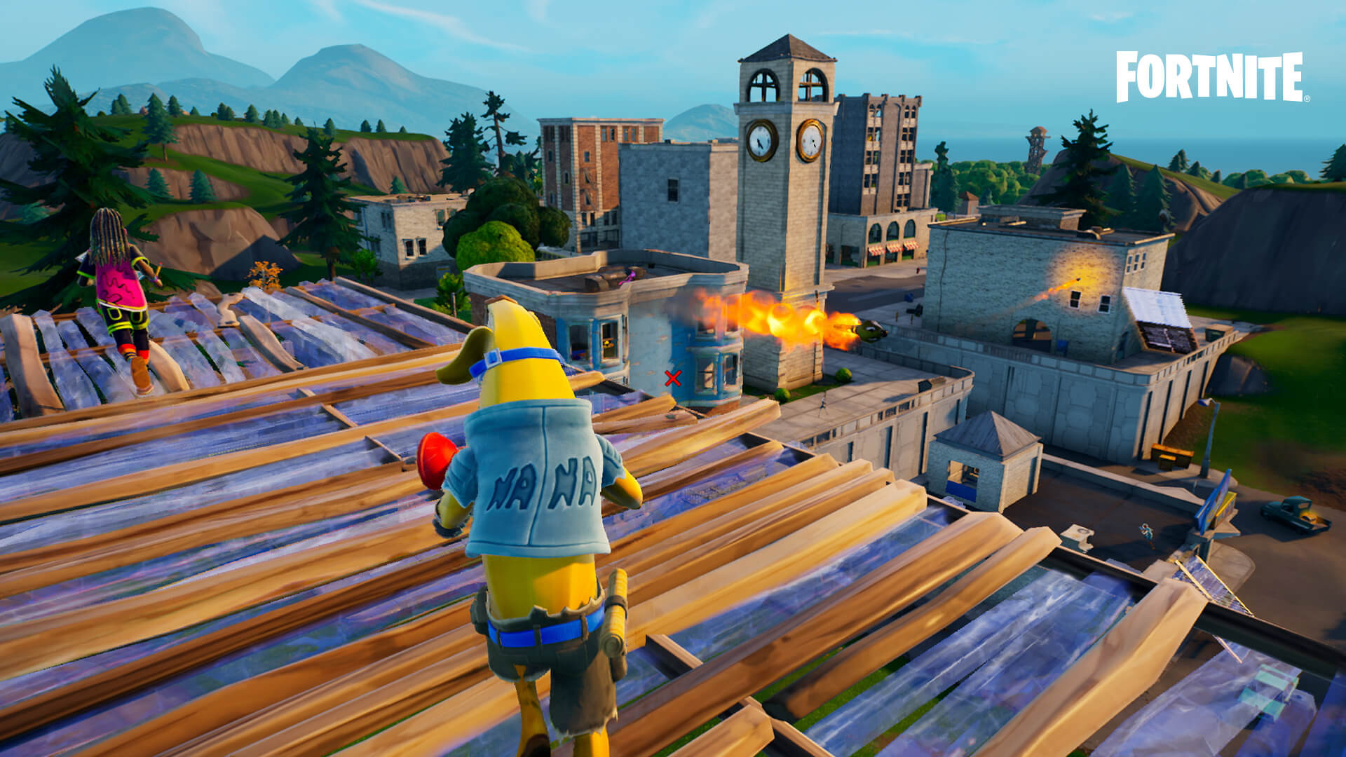 Fortnite Reload running on a Switch 2.