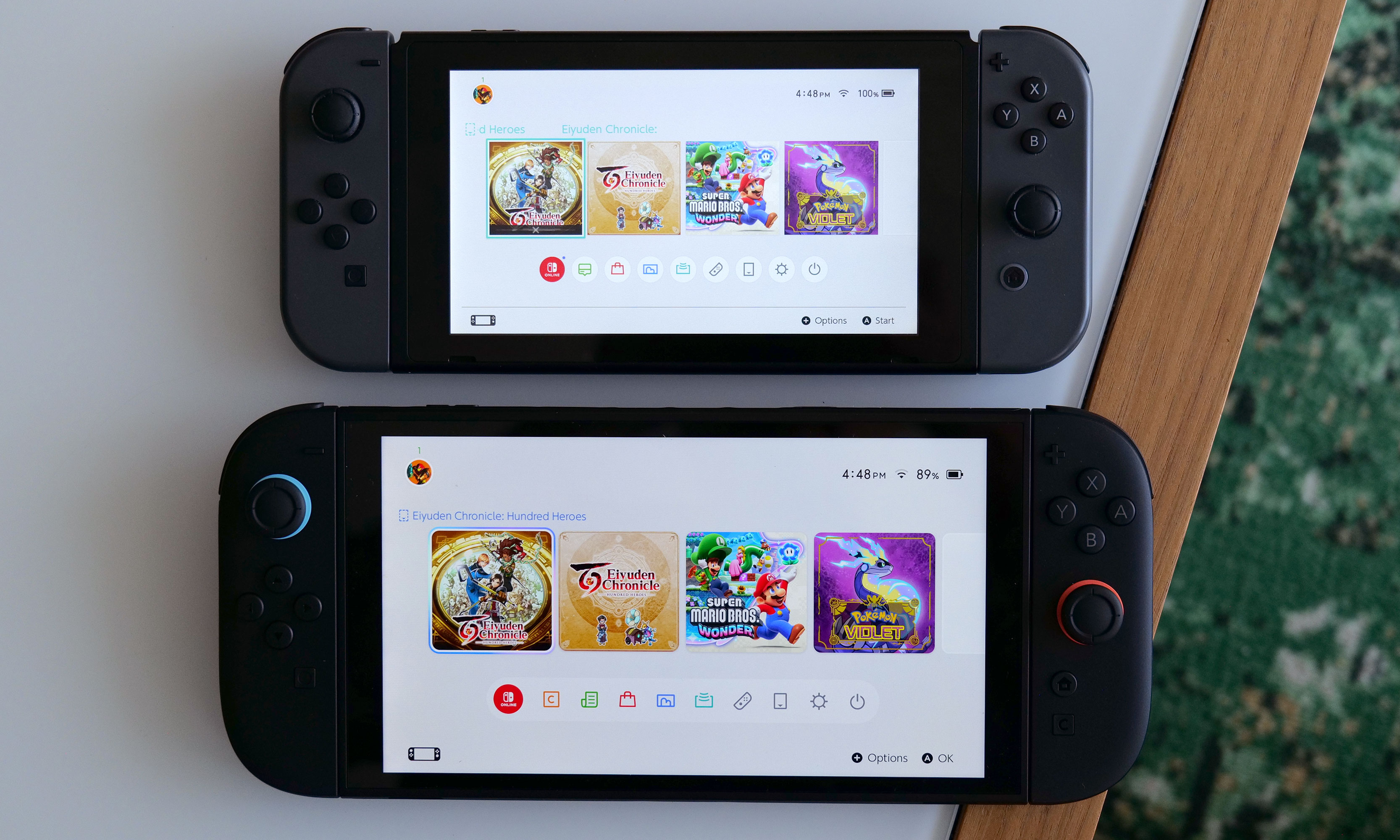 Here's how the design of the Switch 2 compares to the original. 