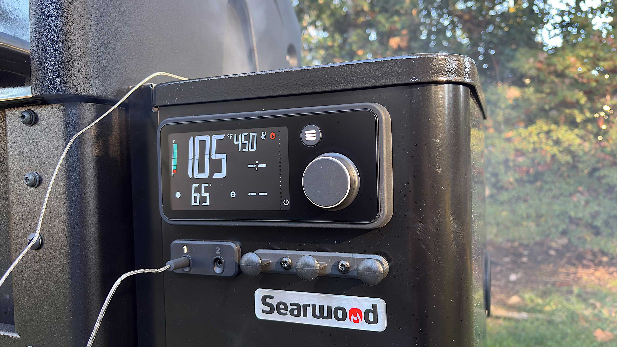 The redesigned display on the Searwood is a big upgrade.