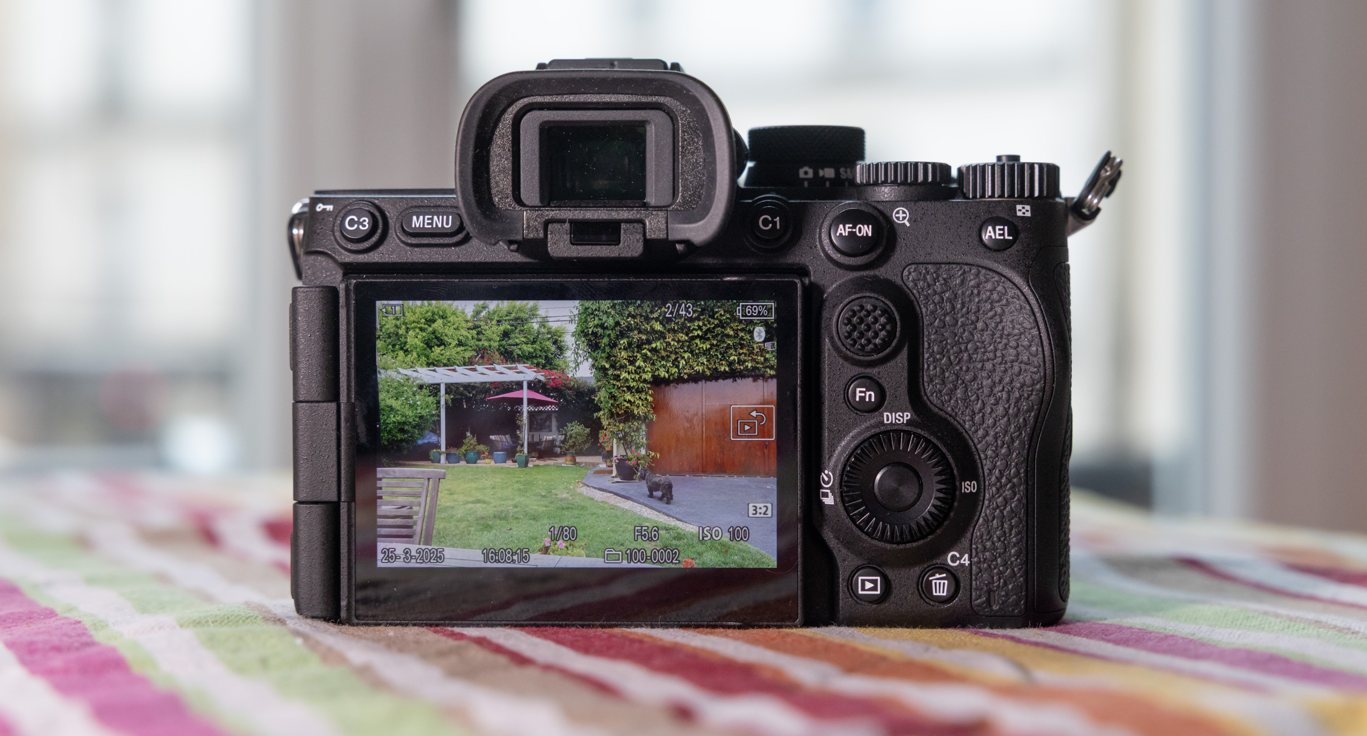 Sony's A7 V has plenty of manual controls for easy operation