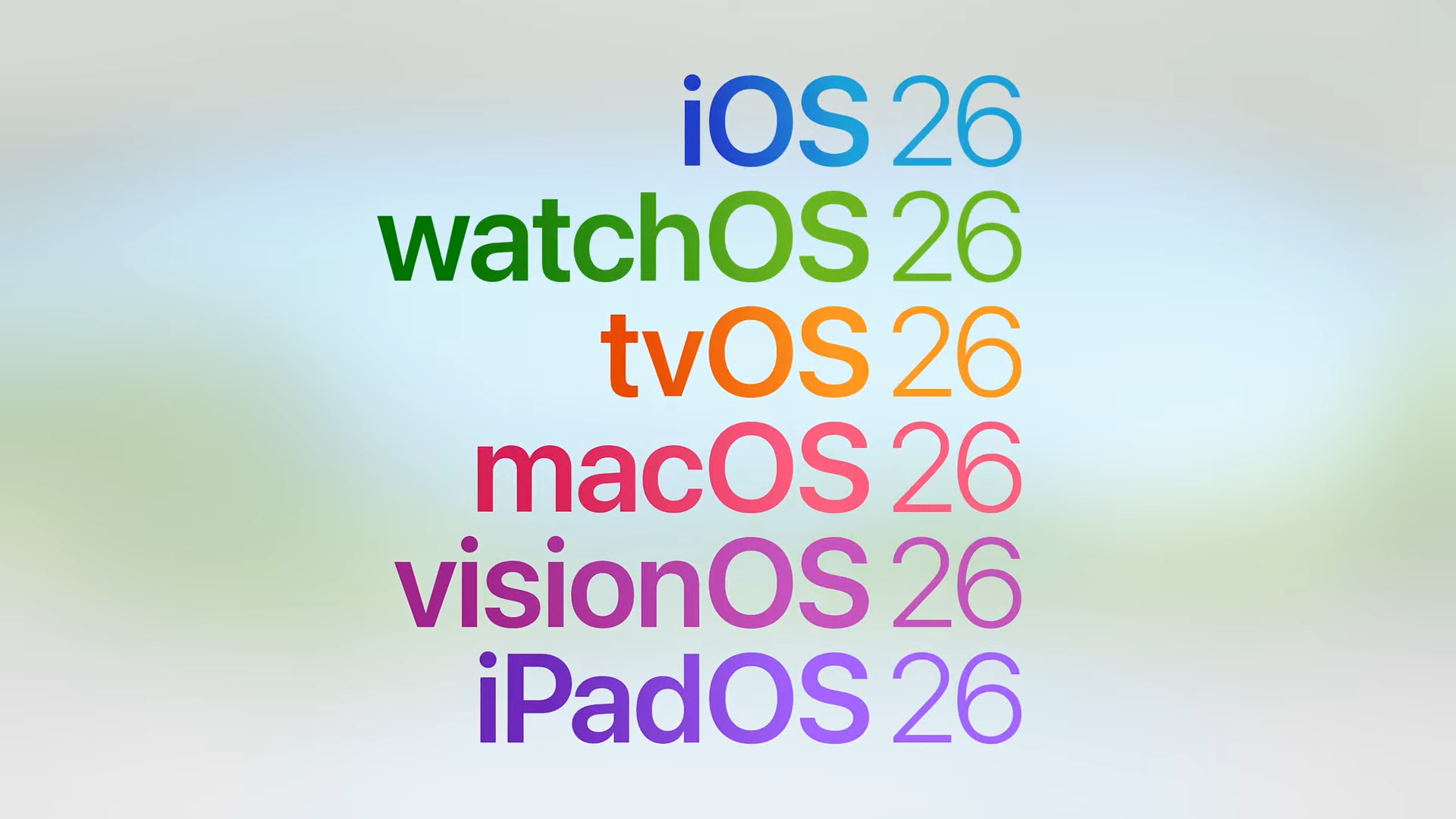 iOS 26 WWDC 2025