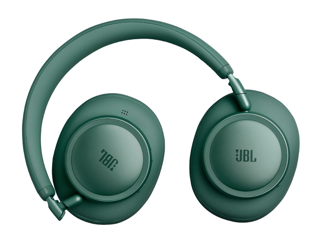Some green headphones.