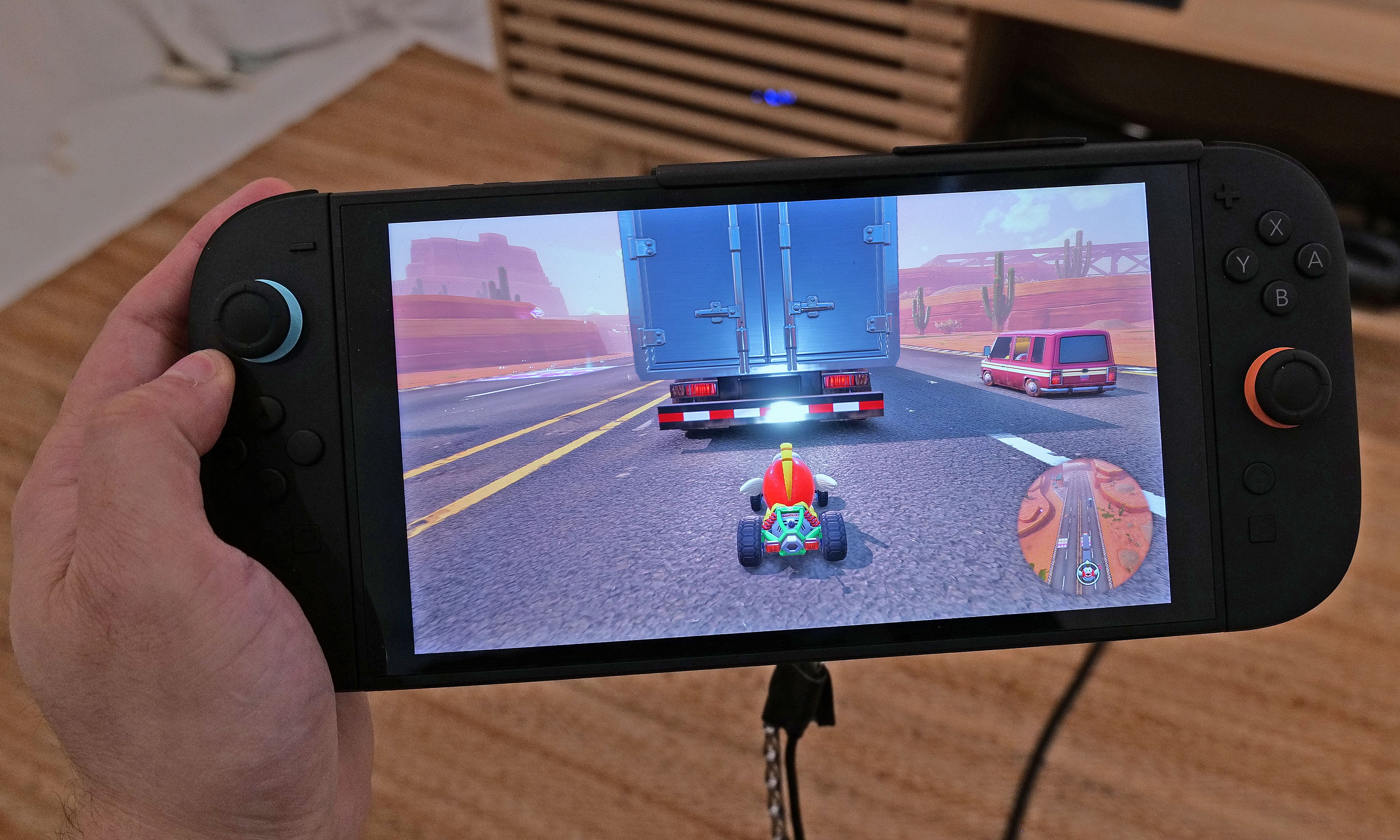 HDR on the Nintendo Switch 2's screen.