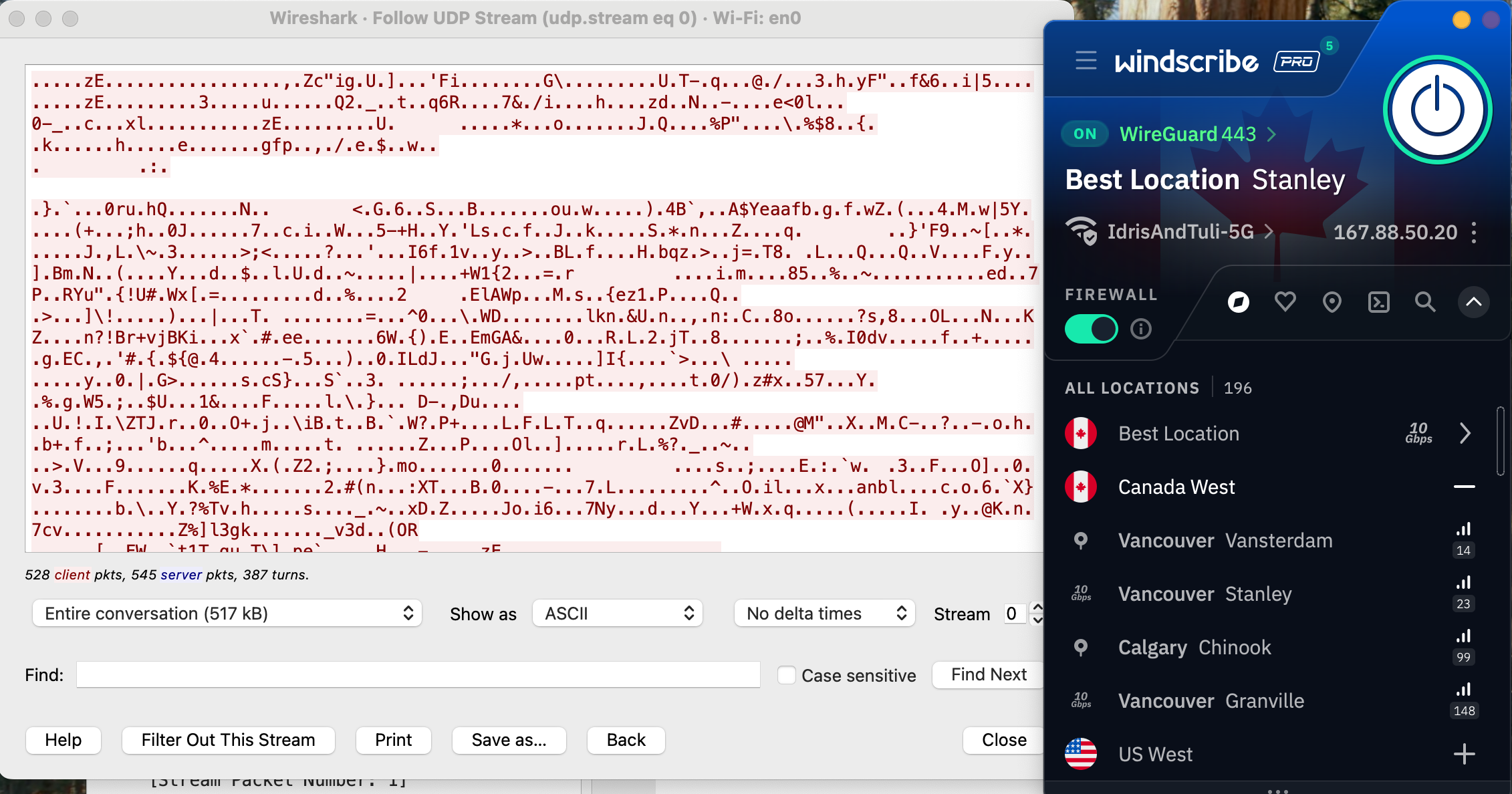 Windscribe's encryption looks solid.