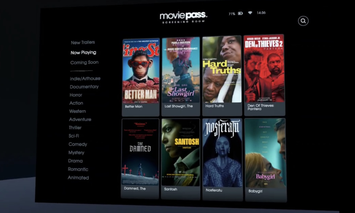 MoviePass Screening Room