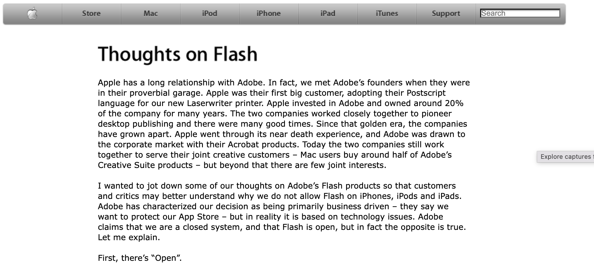 Thoughts on Flash 