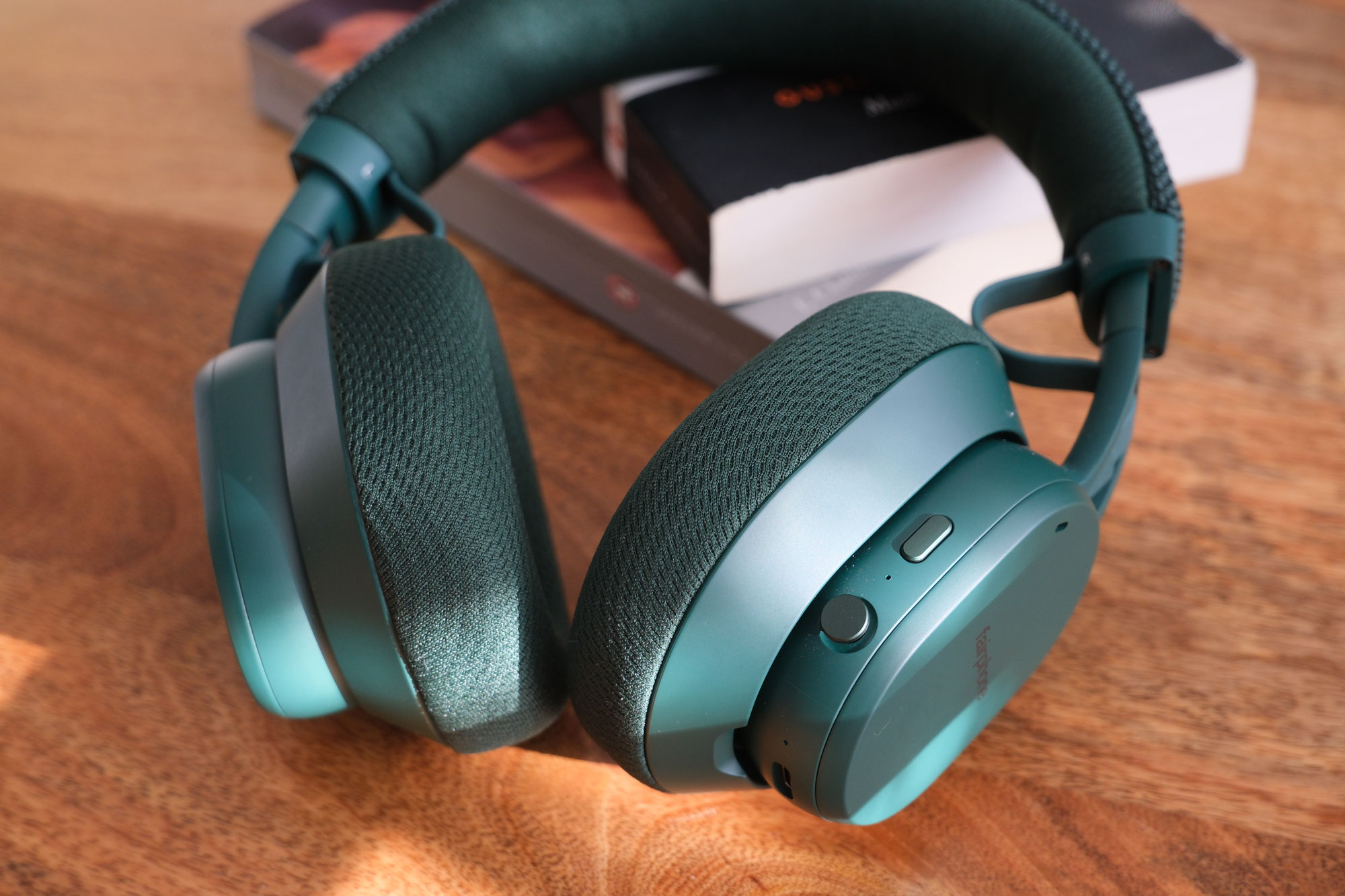 Closeup image of the Fairbuds XL (2025) 