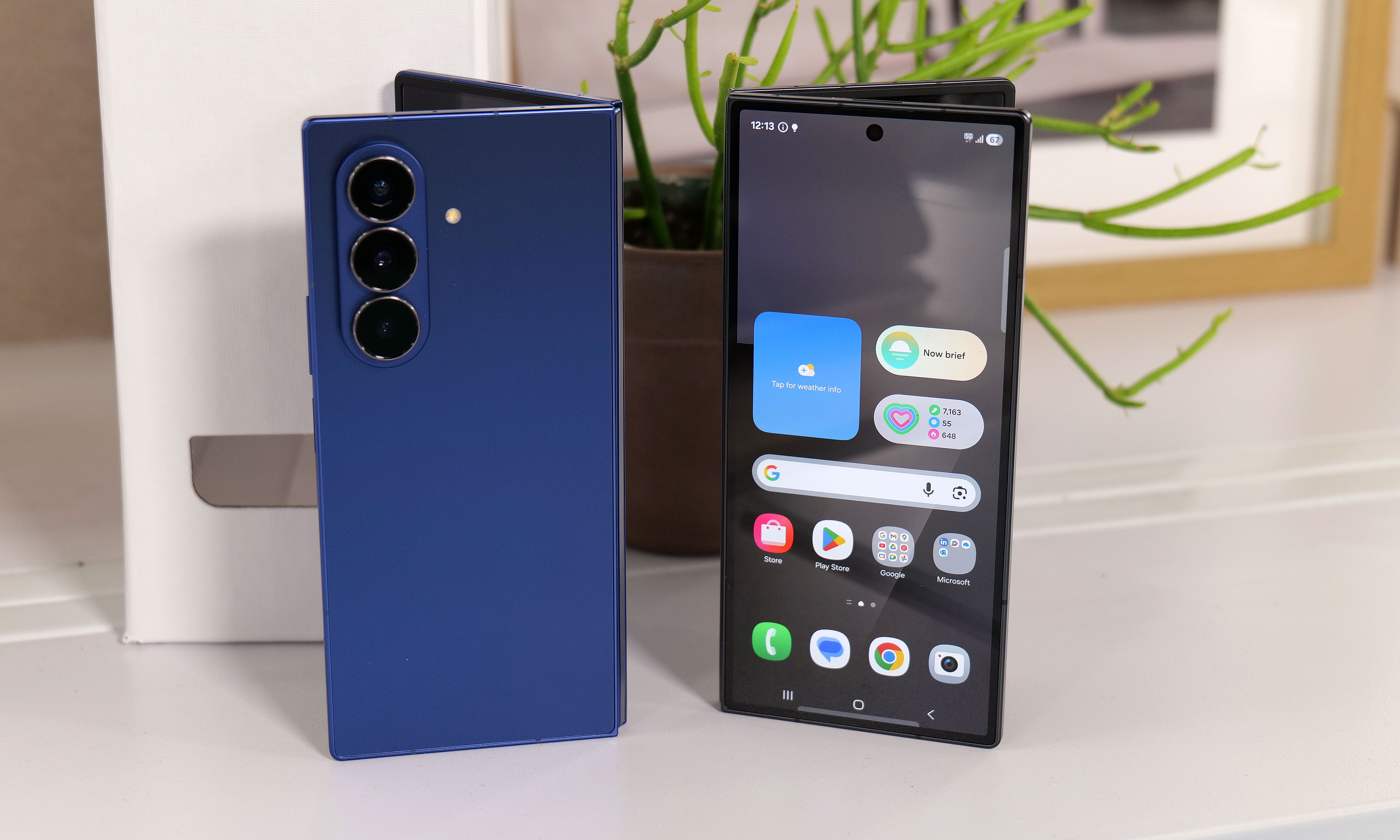 Samsung's Galaxy Z Fold 7 has a thinner, lighter body and larger display