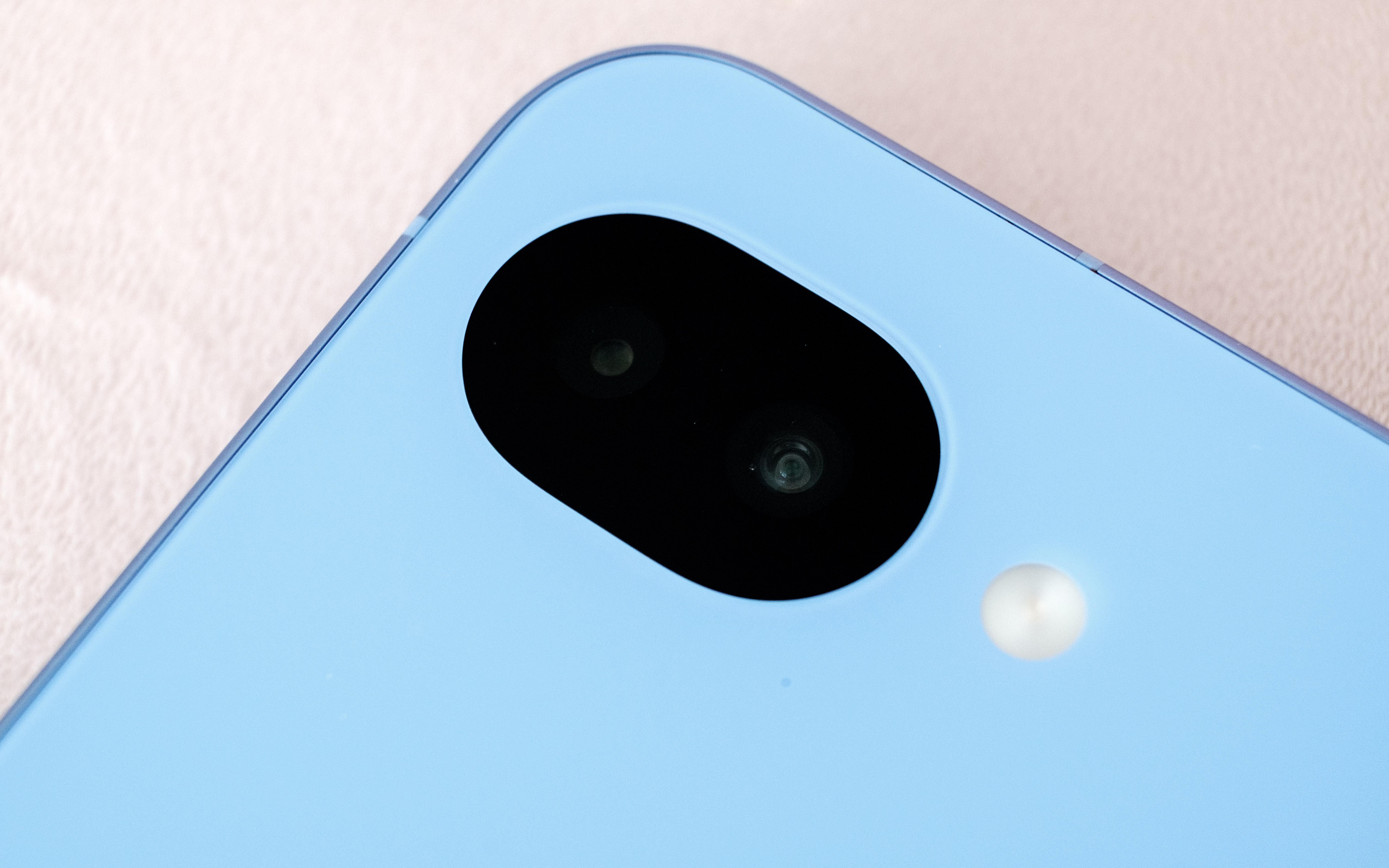 This time around, the Pixel 10a has a camera module that's flush with its body. 
