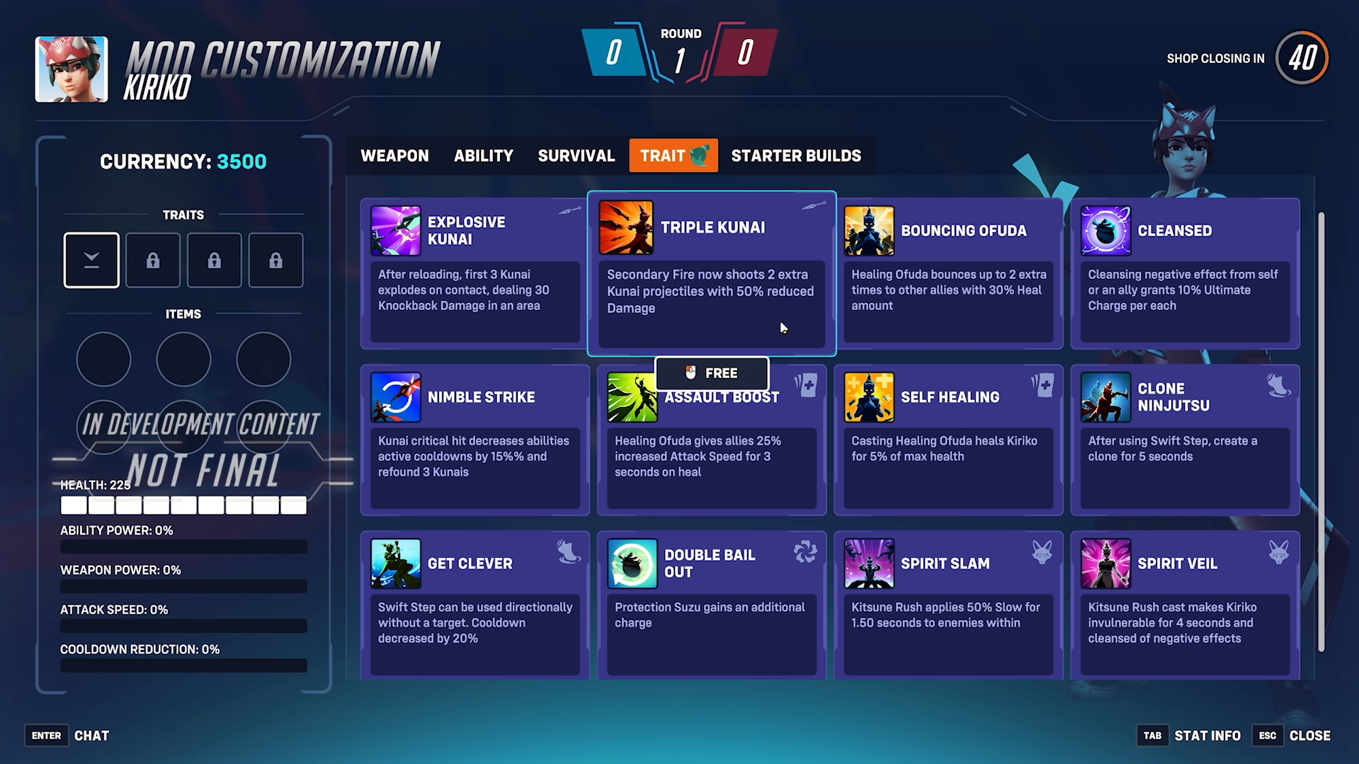 A preview of the upgrades you can unlock in Overwatch 2 Season 15's Stadium Mode.