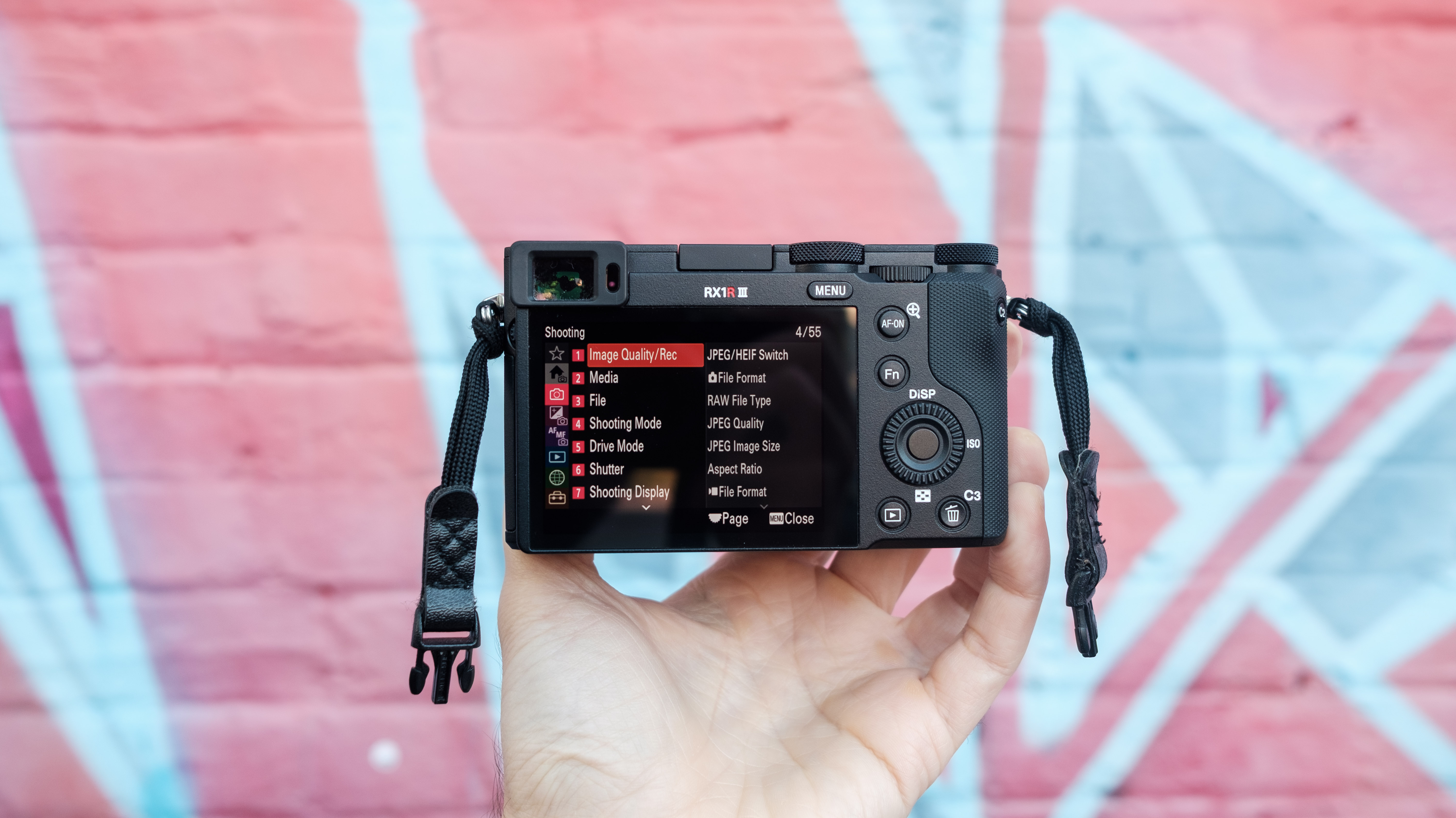 The RX1R III has Sony's usual long list of menu items that can be confusing to navigate.
