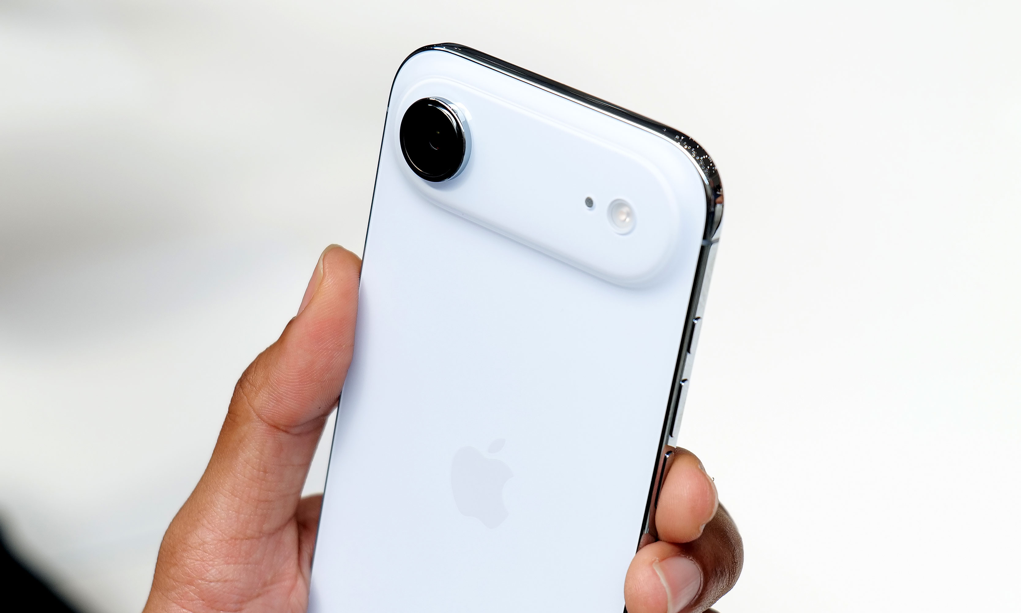 The iPhone Air features a single 48MP rear camera. 