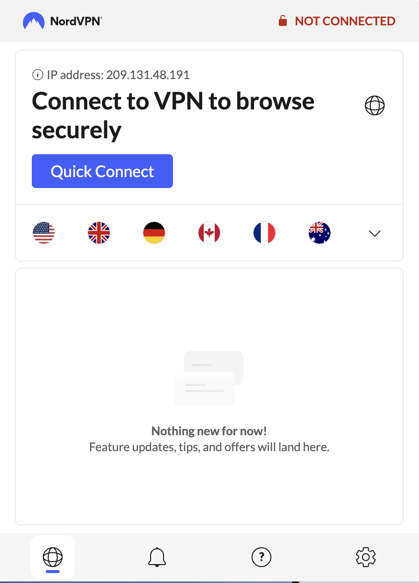 NordVPN Browser Extension
