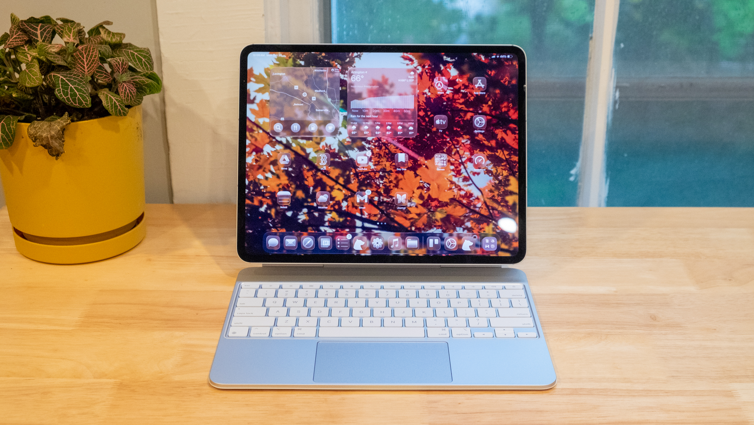 Review photos of Apple's iPad Pro M5, released in October 2025.