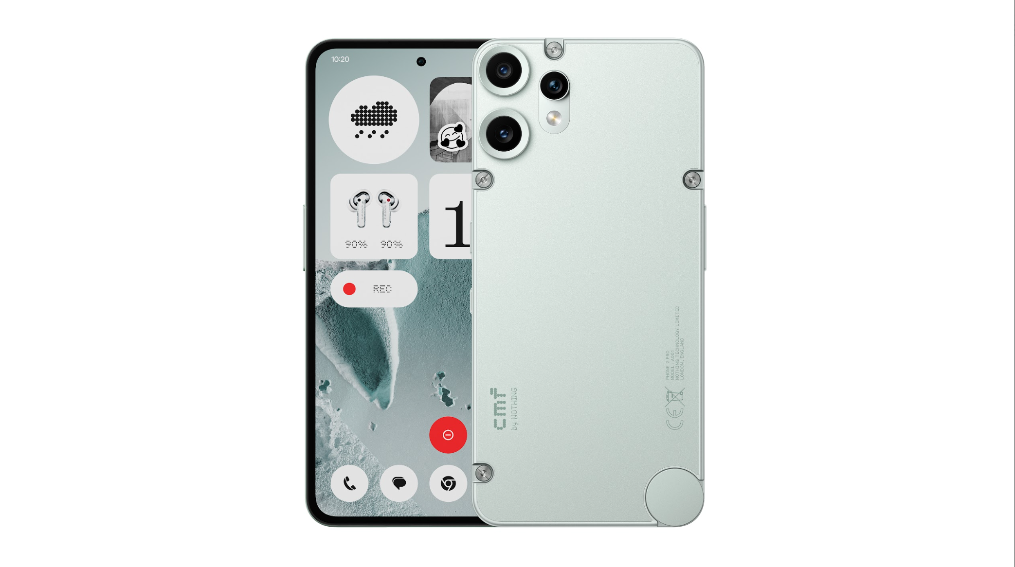 A phone.