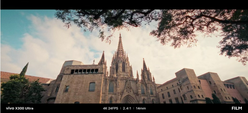 Vivo X300 Ultra Pro Video Mode