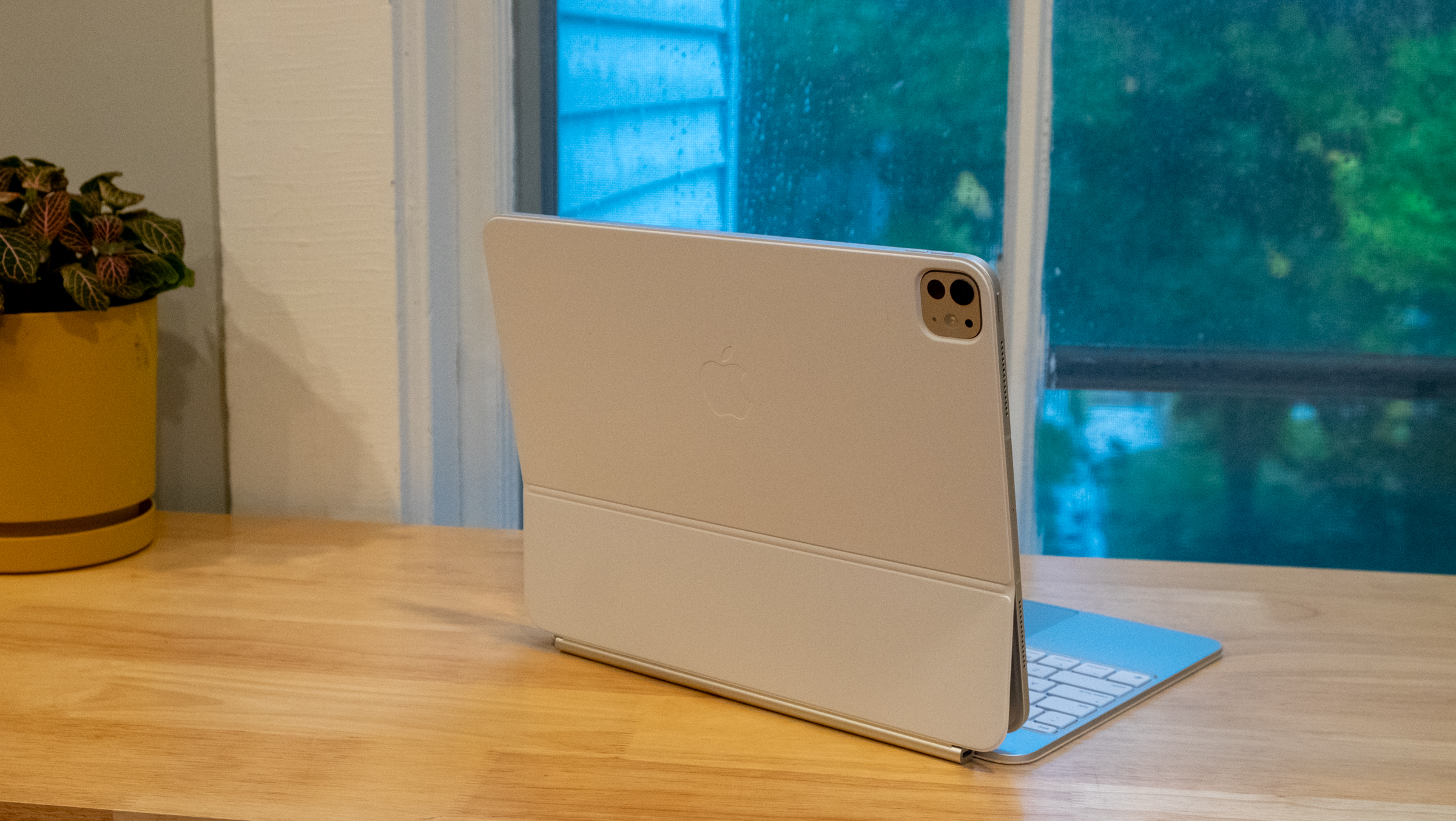 Review photos of Apple's iPad Pro M5, released in October 2025.