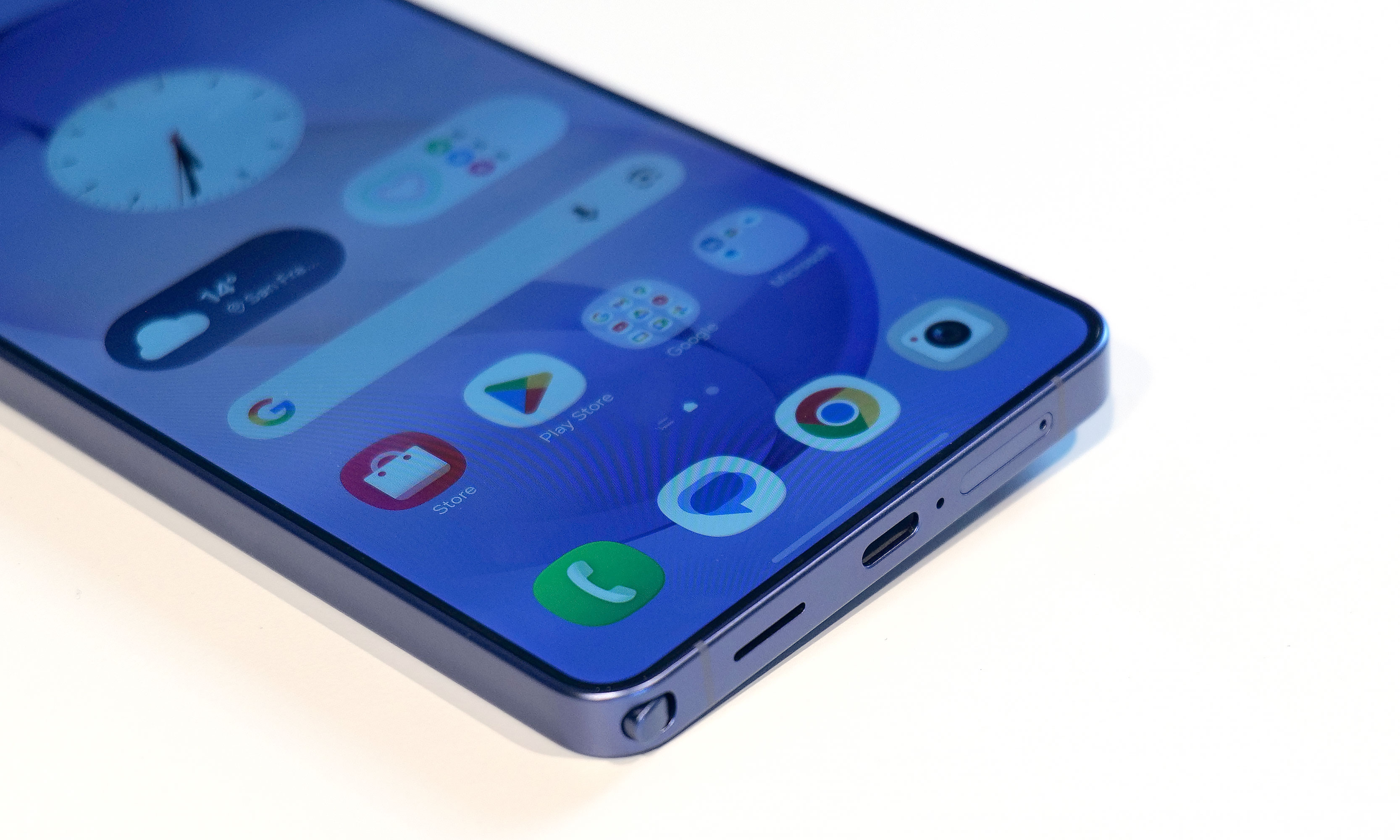 A small quirk with the S26 Ultra's S-Pen is that because the end of the stylus is curved to match the corner of the phone, if you put it in wrong, it'll stick out a bit. 