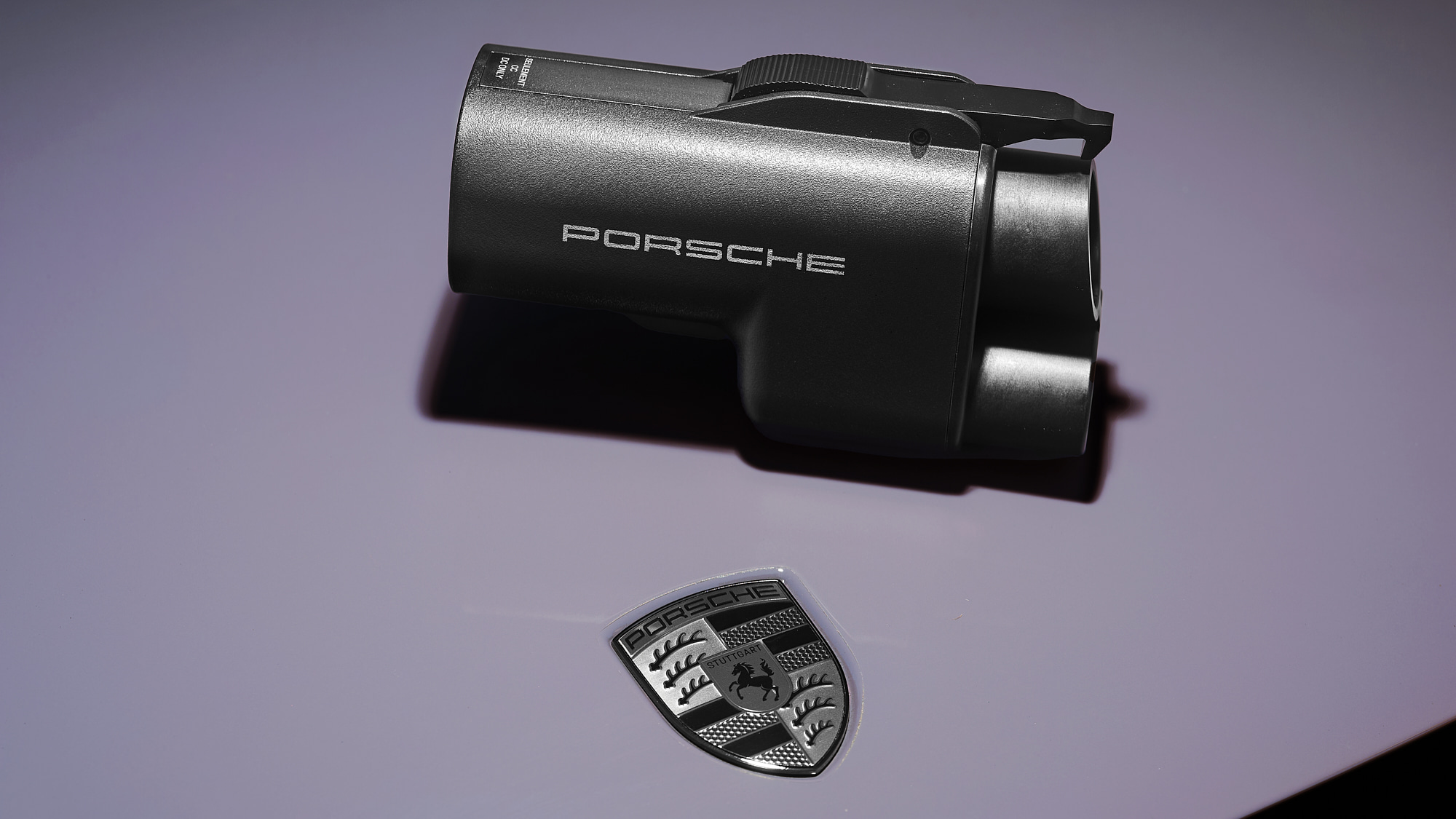 Porsche's complimentary NACS adapter