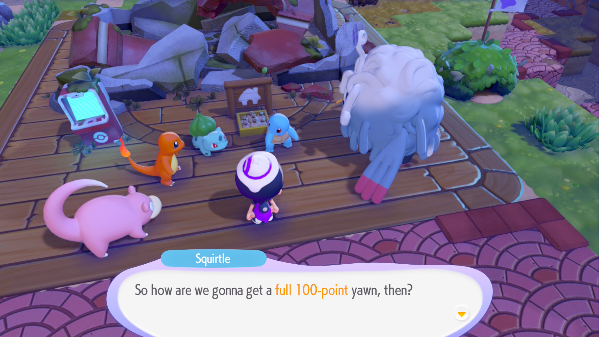 Teamwork makes the dream work. 