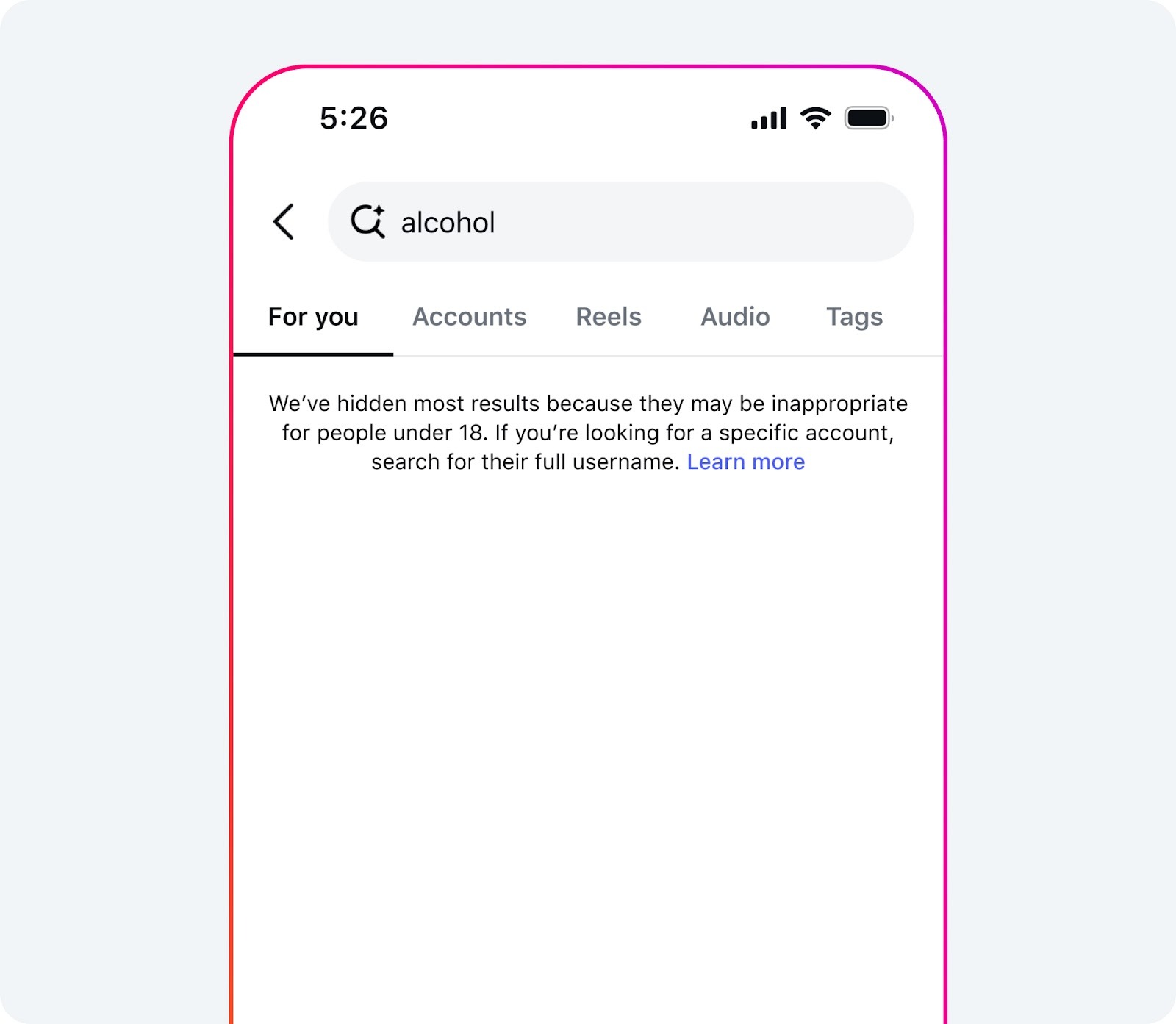 Instagram will block teens from searching for more term associated with inappropriate content,.