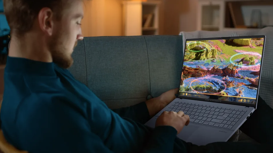 A laptop.